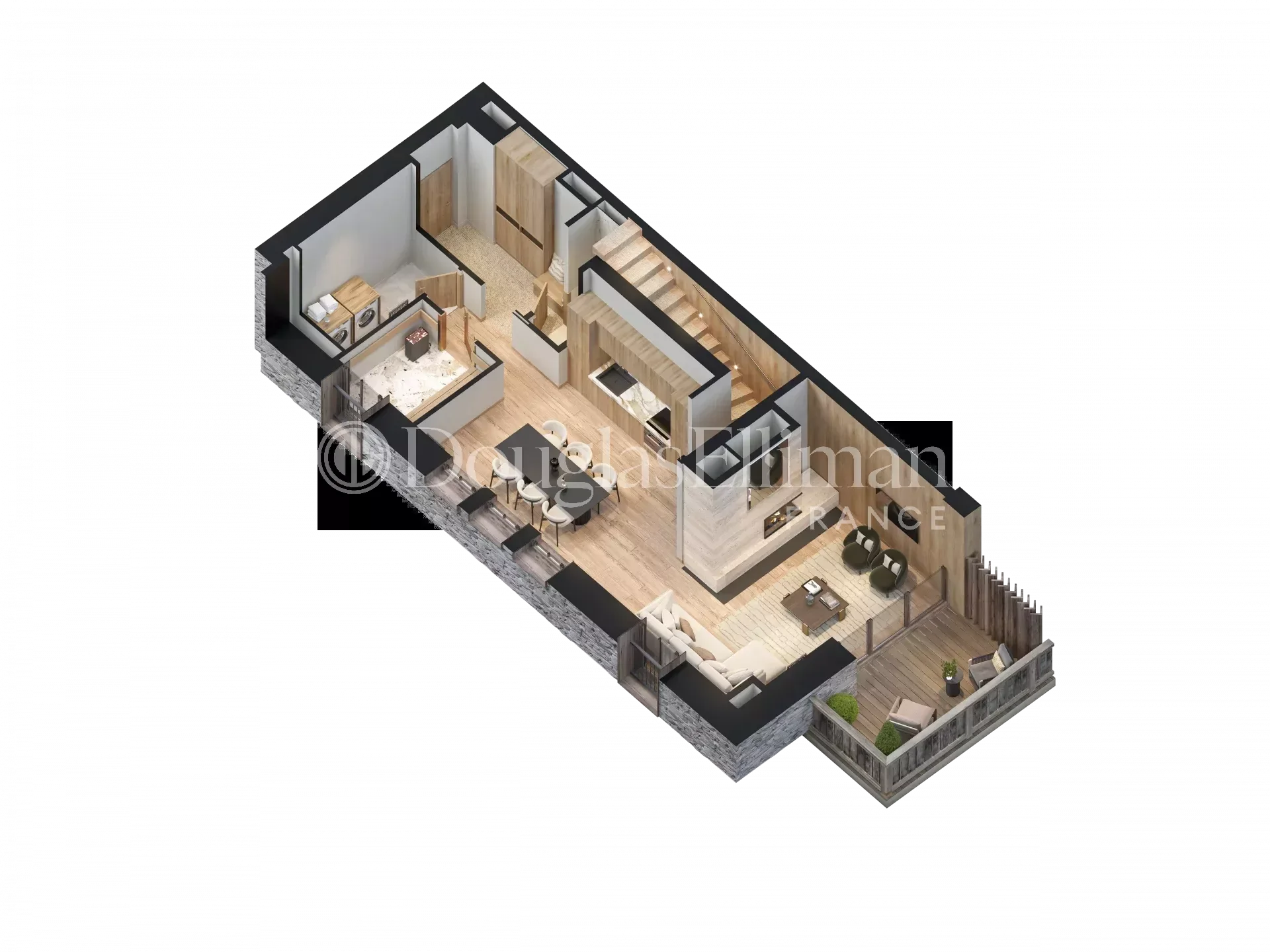 Élégant 3 Pièces duplex de prestige au cœur de Val d&rsquo;Isère - Image nᵒ2