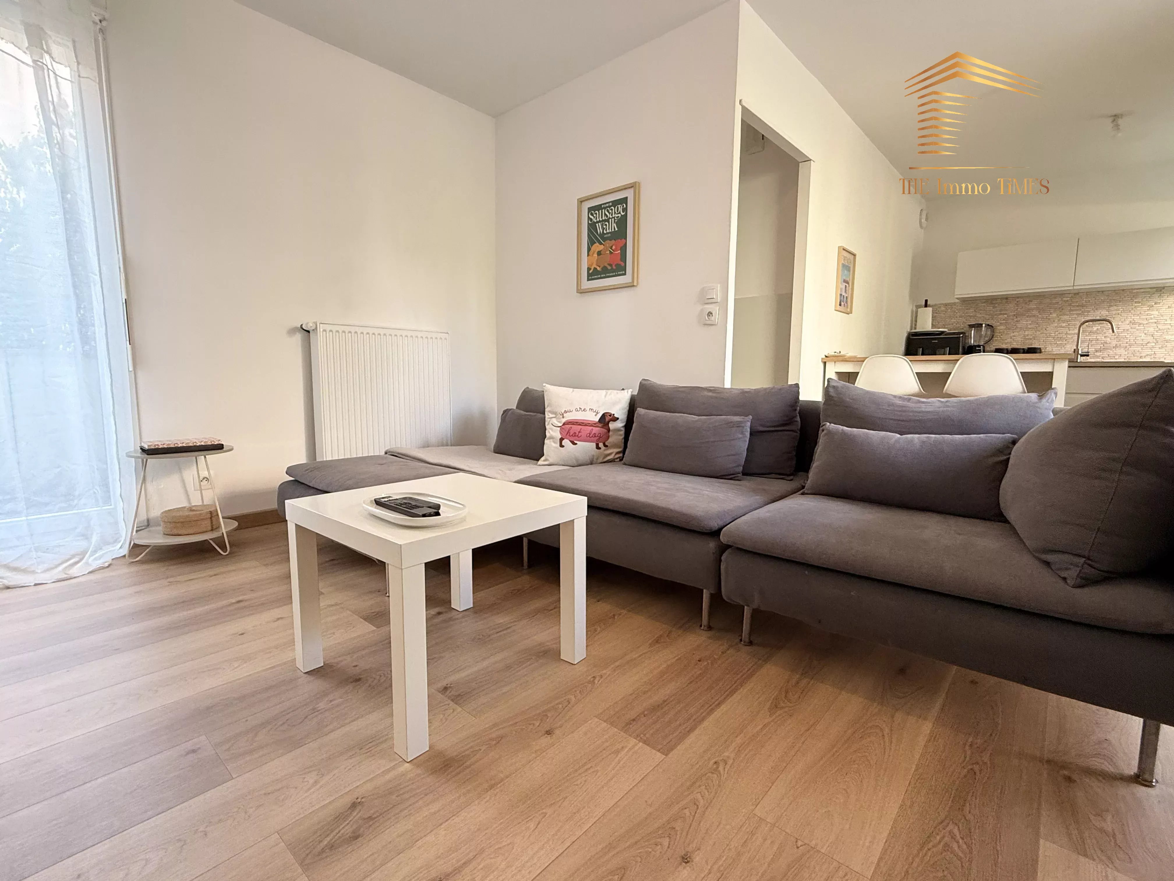 🏡 Appartement T2 avec Terrasse, Jardin Privatif et Parking – Rouen Rive Gauche — photo 2