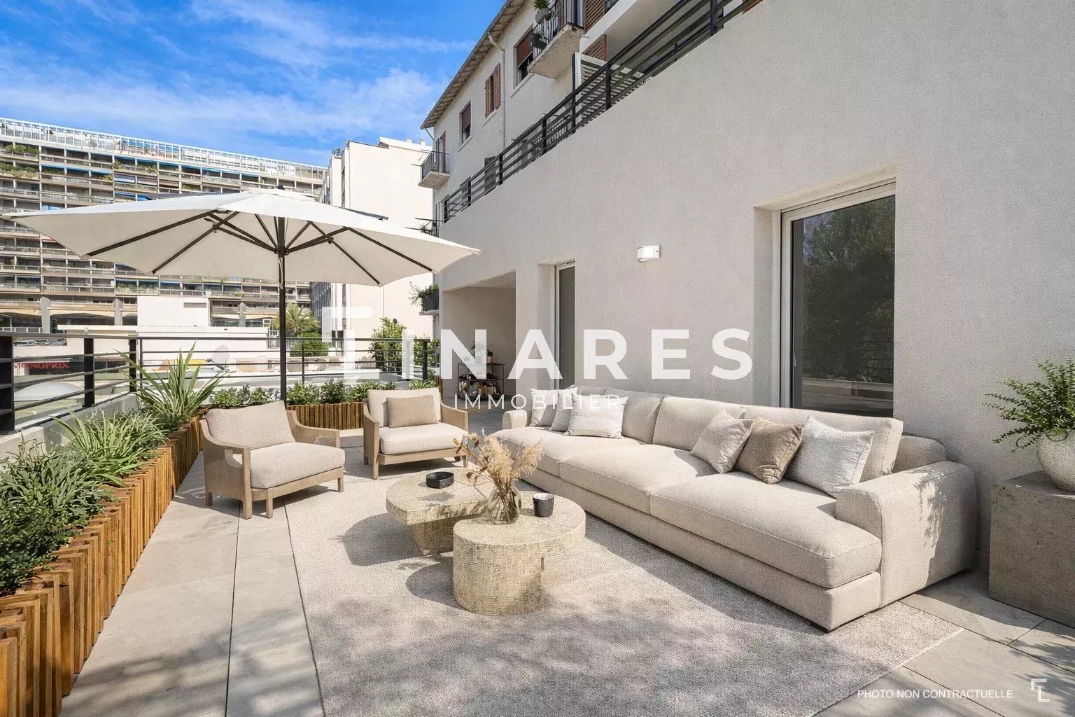 TERRASSE DU HUITIEME - Appartement T4 de 132m2 avec terrasse de 60 m2 - 13008 Prado