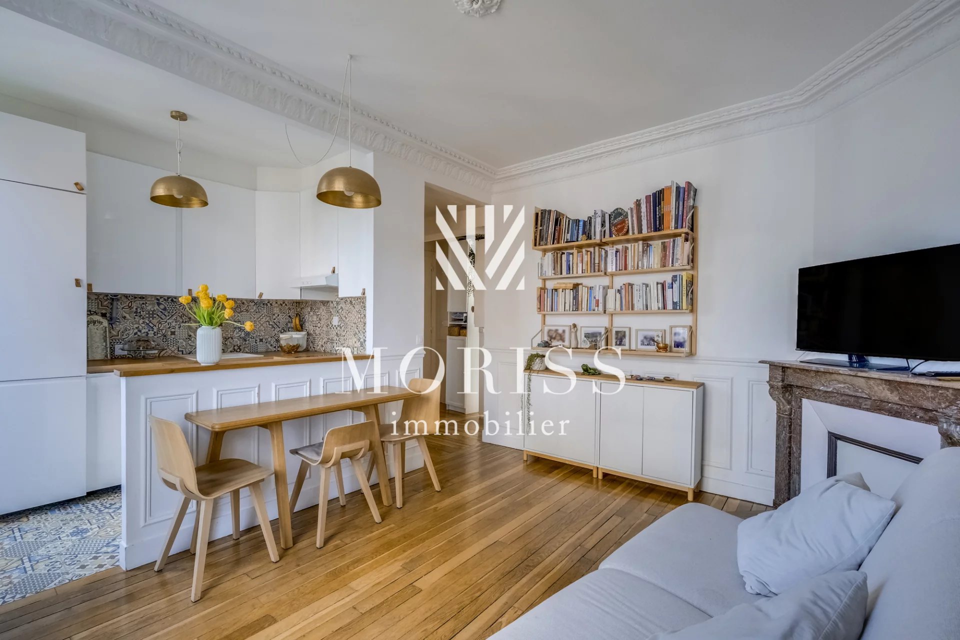 APPARTEMENT PARIS XVII - 3 PIECES 2 CHAMBRES - Image Array