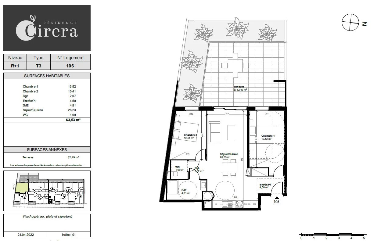 APT NEUF CERET CENTRE