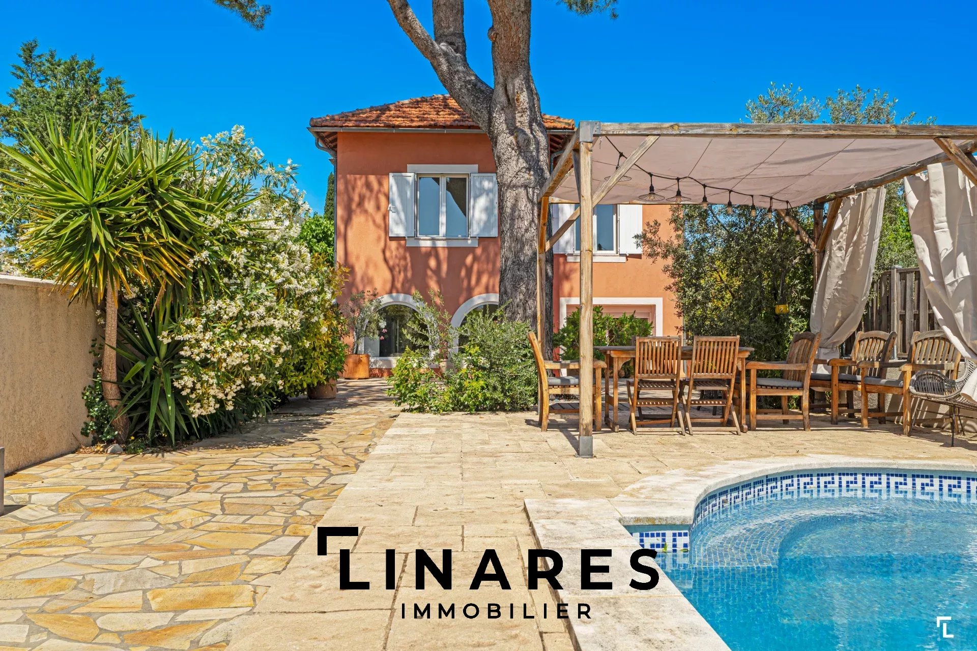 LA BIENVEILLANTE - Villa T4 de 130 m² + Appartement de 35 m² -  Piscine - Terrain 700 m² - 13190 ALLAUCH