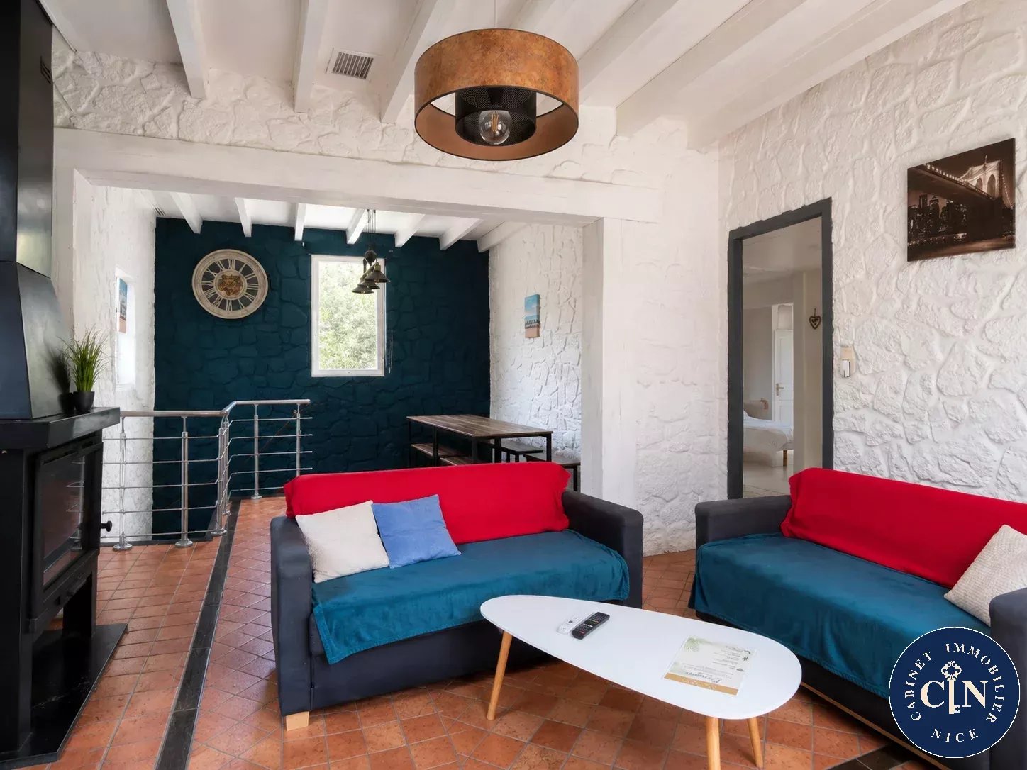5 pièces 115 m² - Piscine poutres apparentes - Peille — photo 8