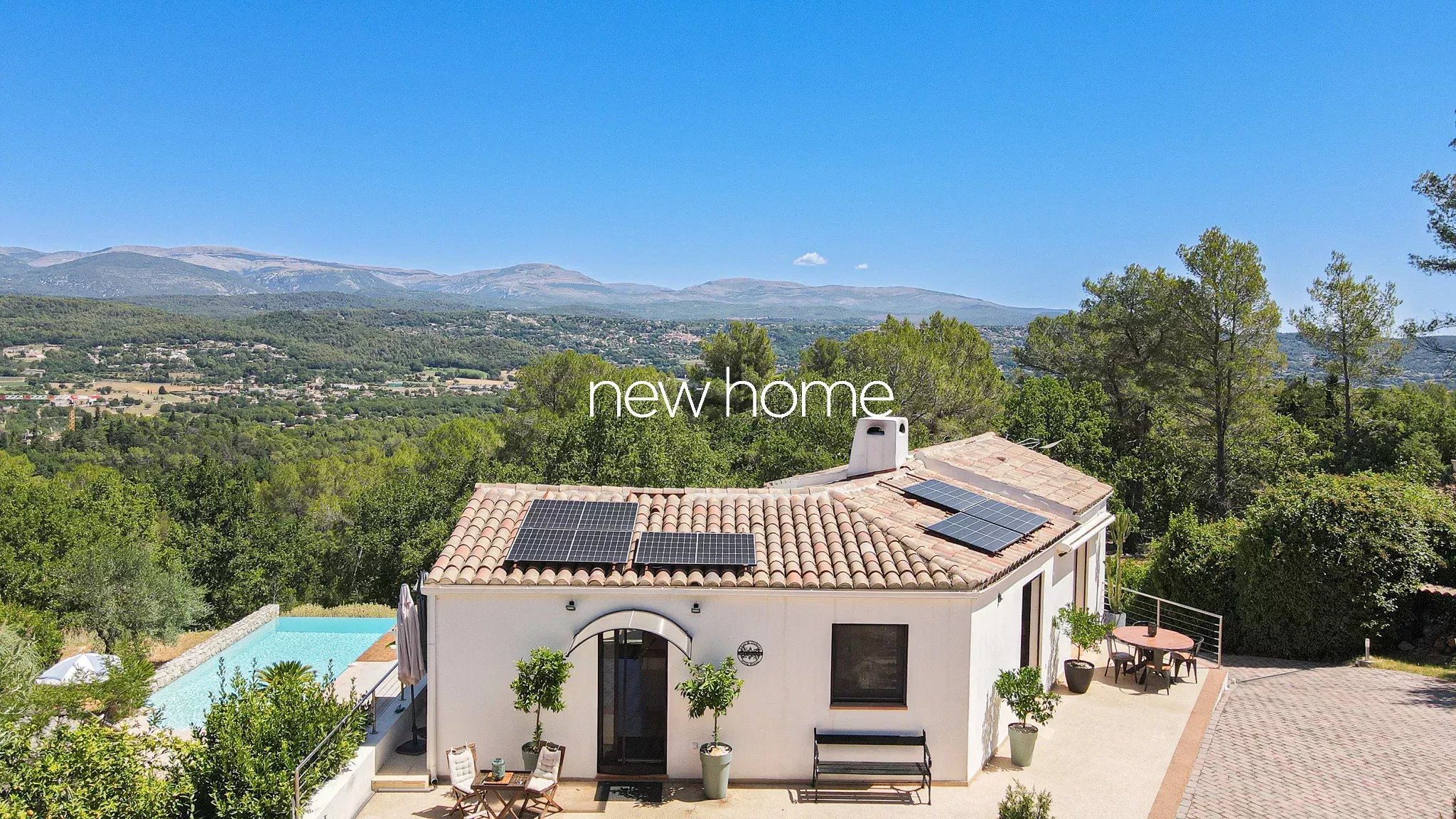 Villa moderne avec vue panoramique