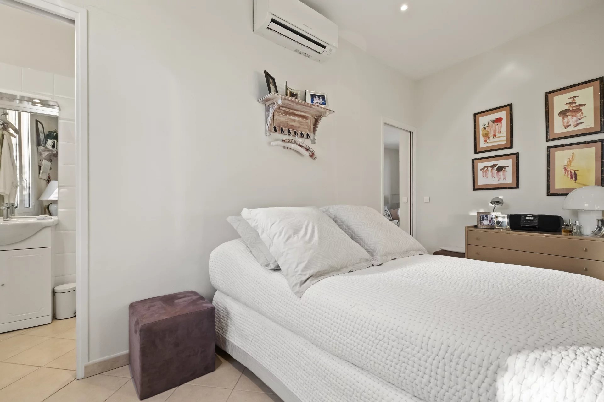 Tasteful 1-bedroom apartment in the port of Beaulieu-sur-Mer