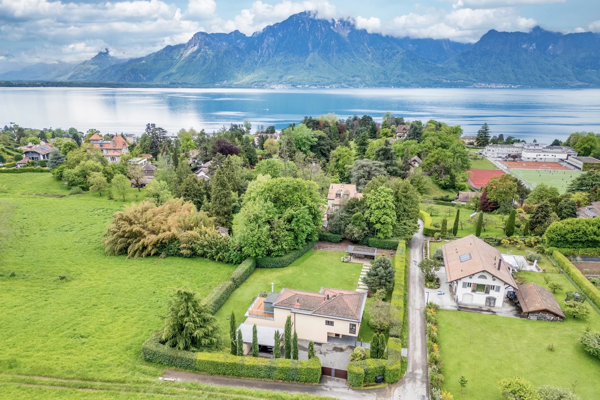 Villa contemporaine, belle parcelle calme et sans vis-à-vis