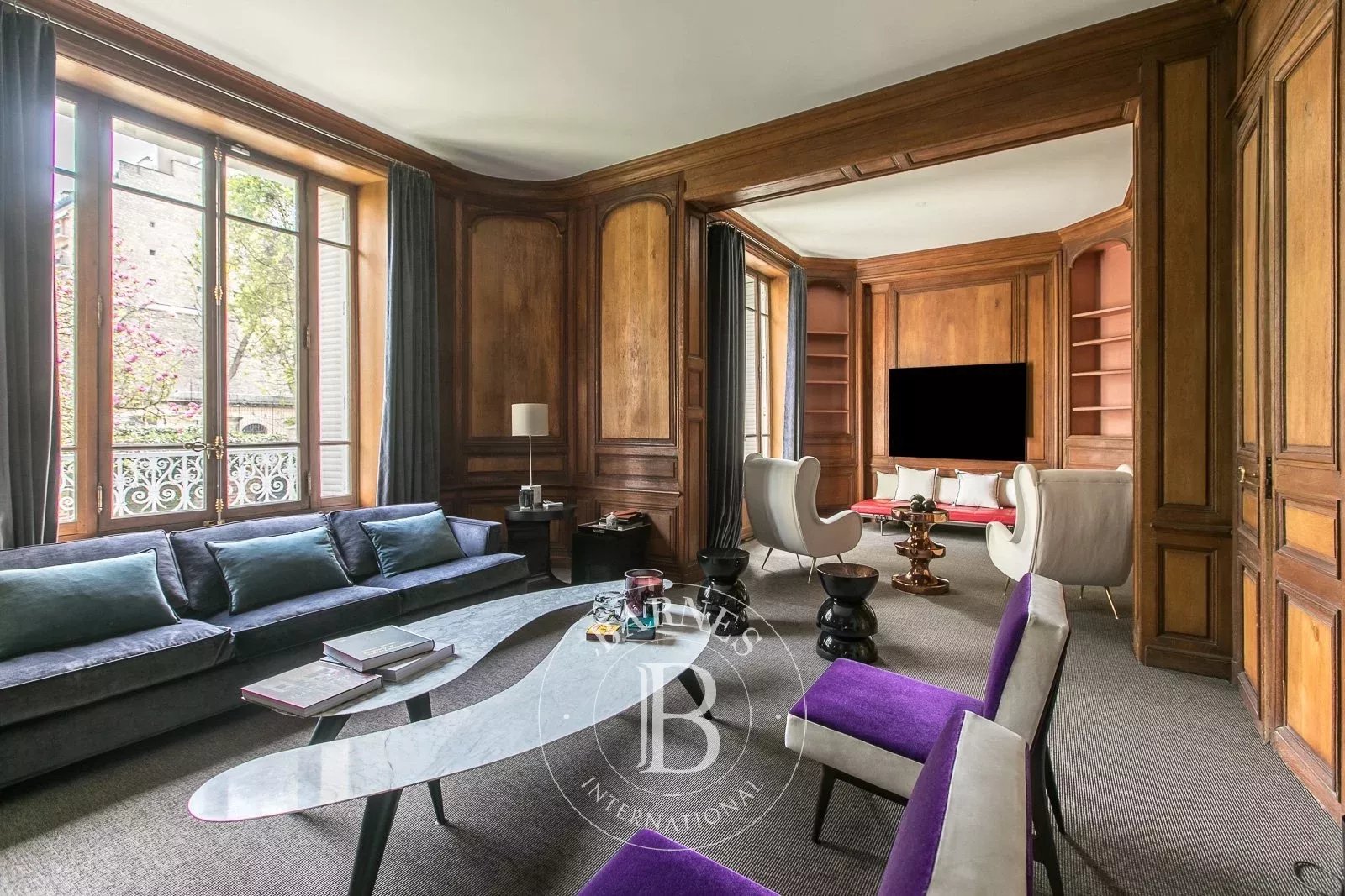 Paris 16 - Private road - Townhouse with garden - 5 bedrooms - picture 4 title=