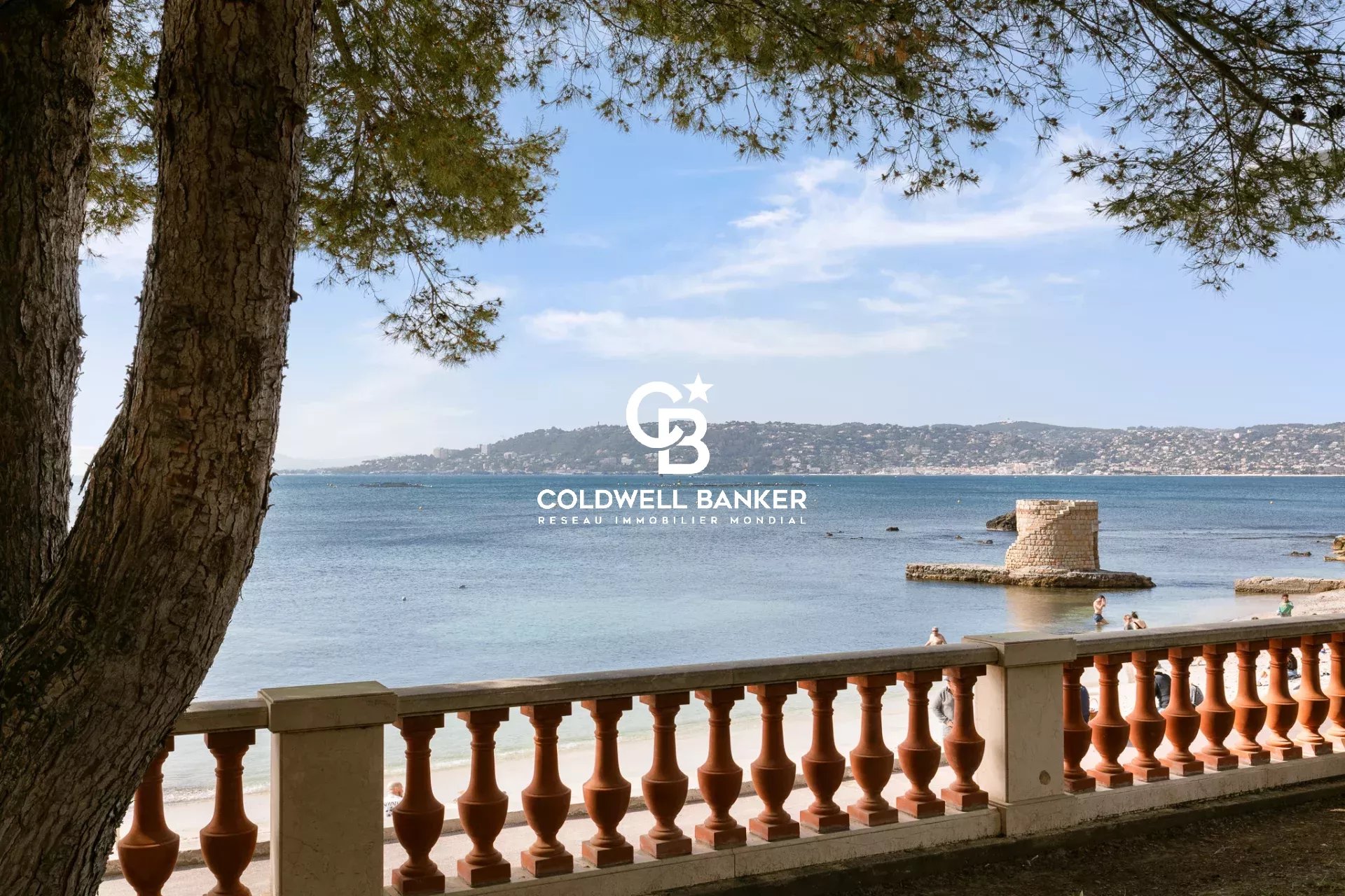 Cap d’Antibes – Première ligne, vue mer panoramique