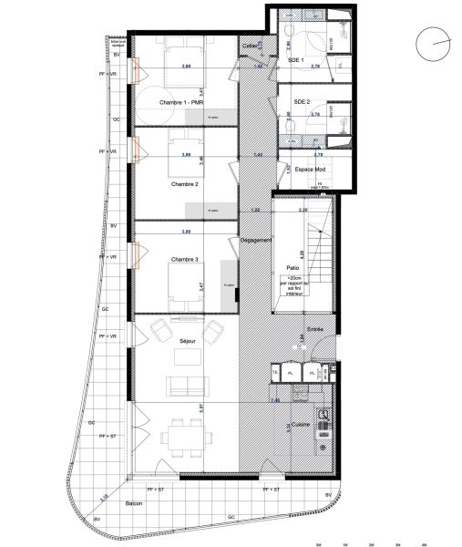 4-room apartment — photo 5