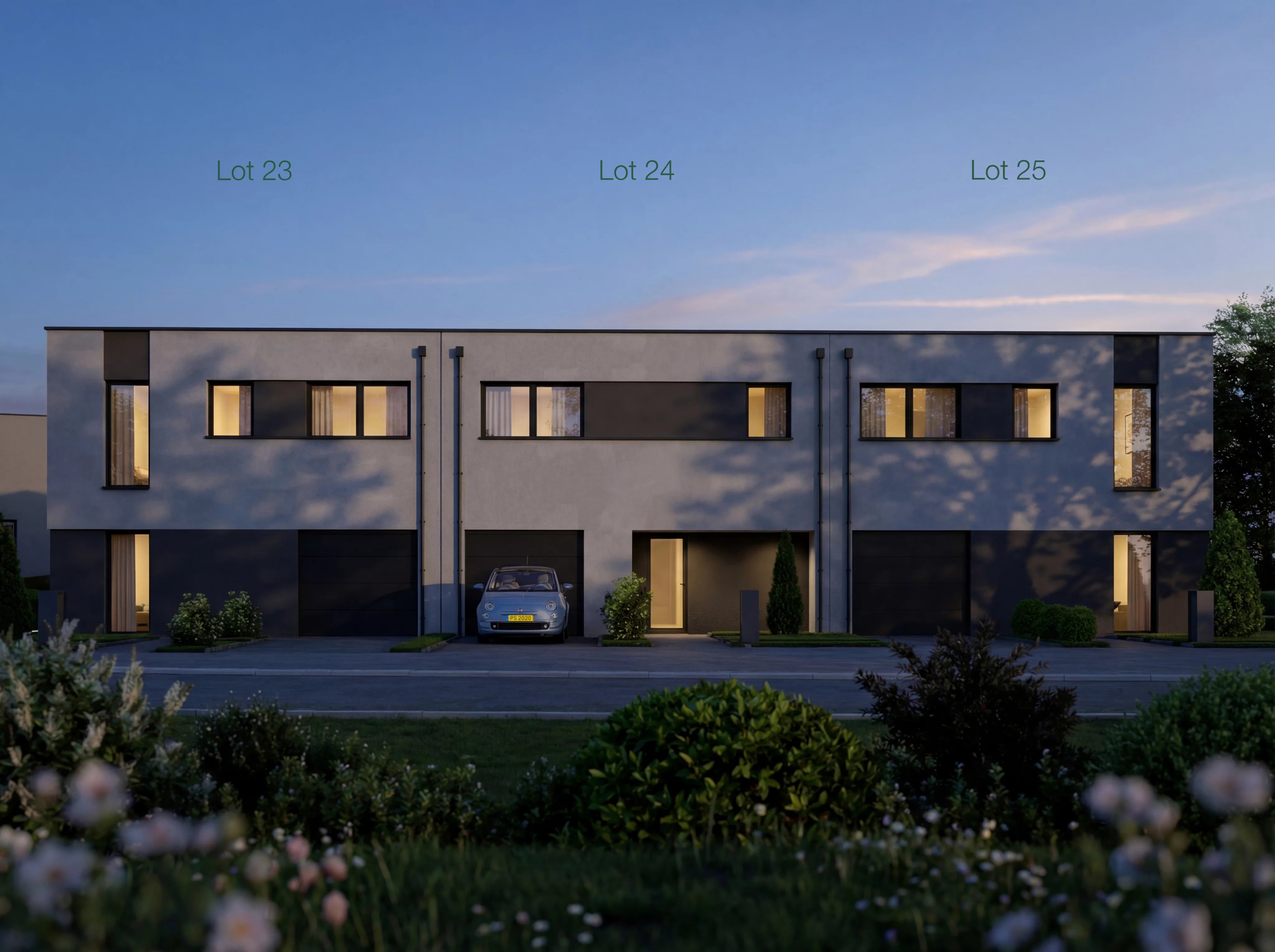 Maison contemporaine neuve à vendre à Rodenbourg – Lot 23