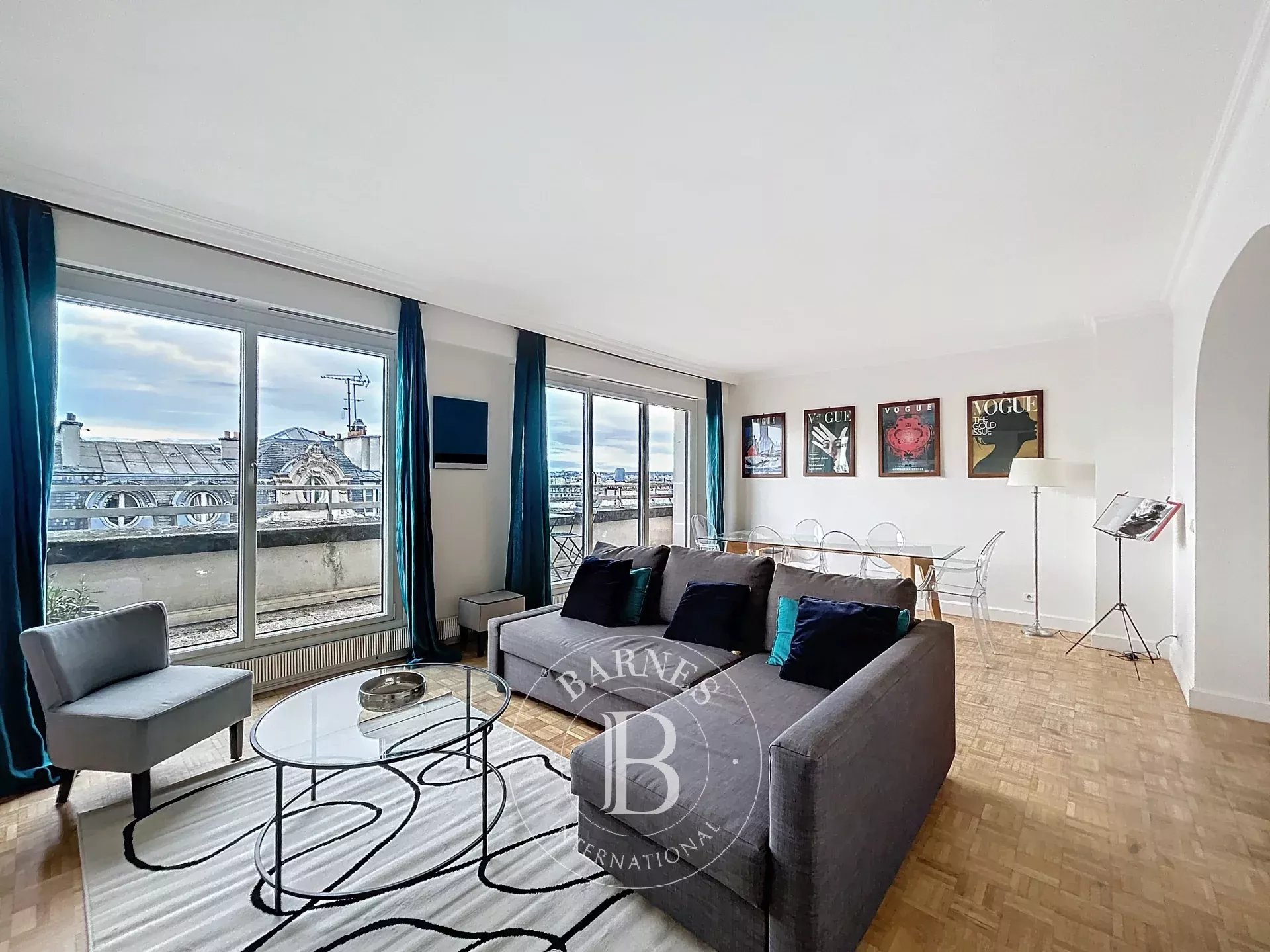 Paris 16e - 70m² - 2p. - 1ch.