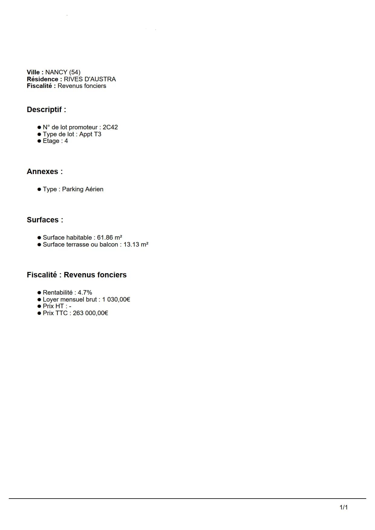 Agence immobilière de Nat'Immobilier