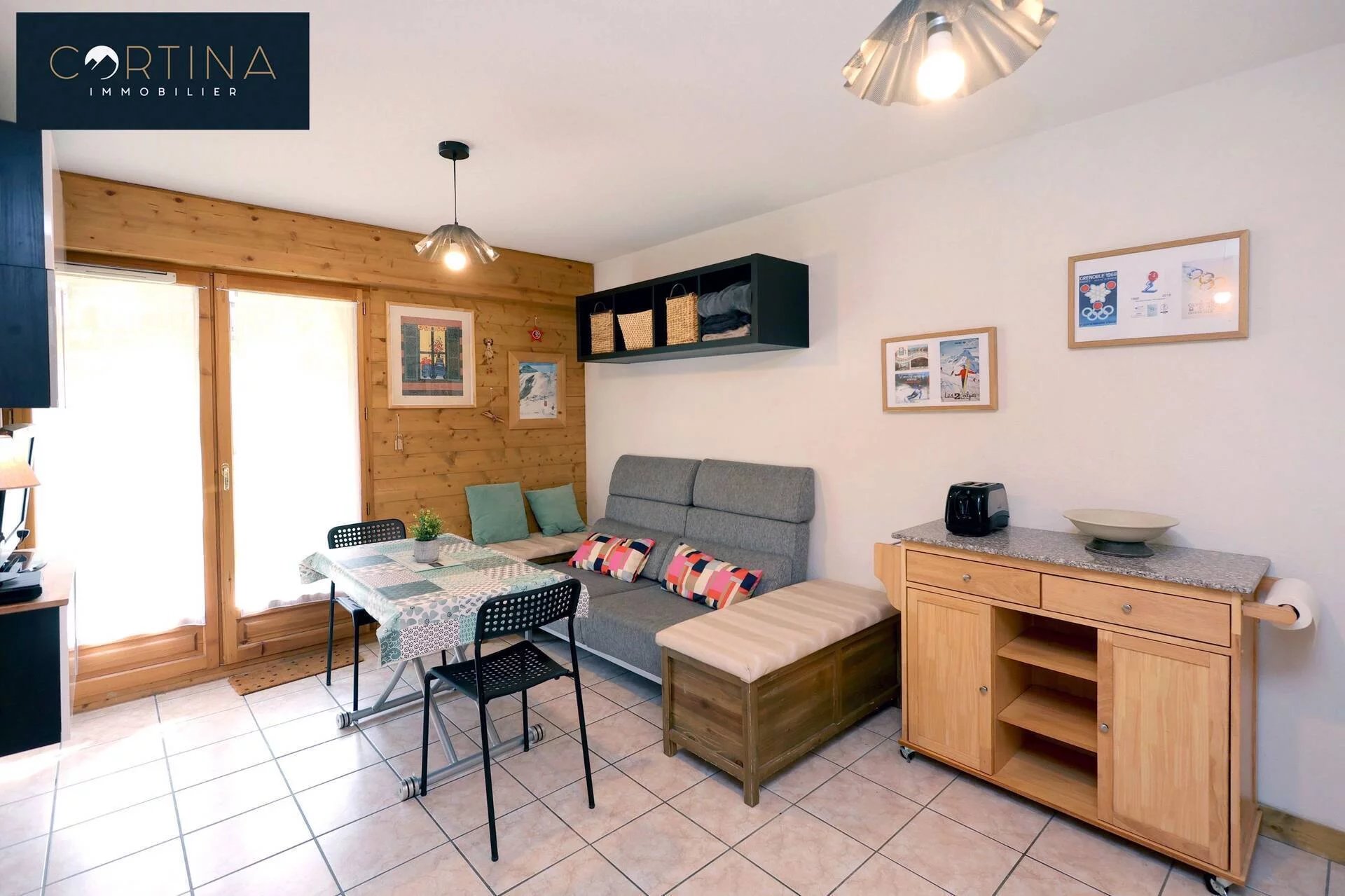 JARDIN ALPIN B01 — Appartement pour 4 personnes