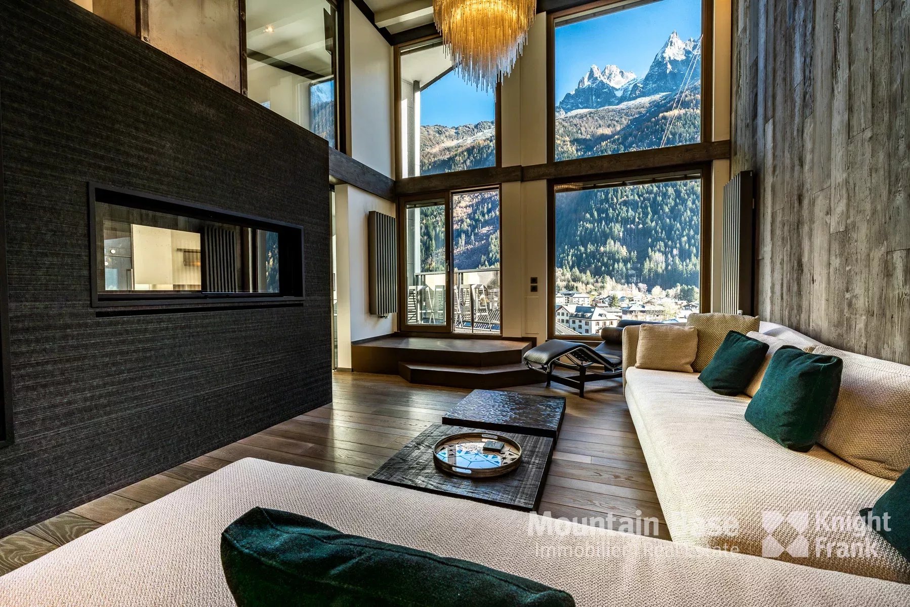 Photo of A magnificent duplex penthouse apartment in the very centre of Chamonix