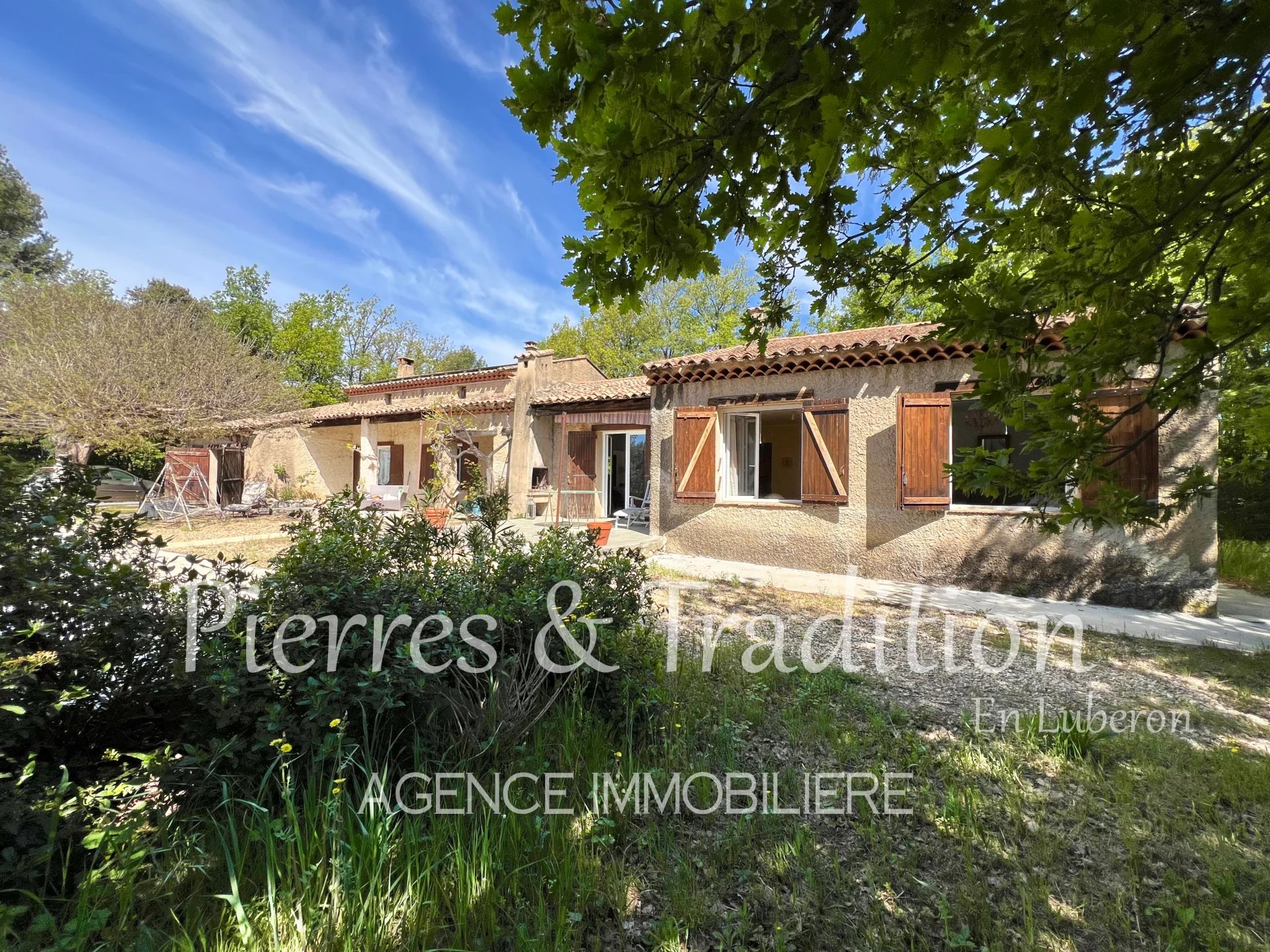 Agence immobilière de Pierres et Tradition en Luberon Apt