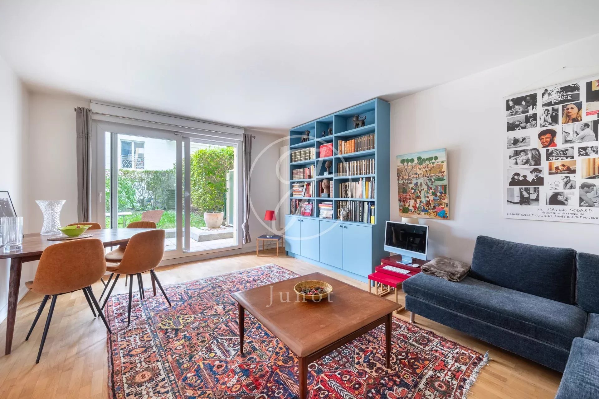 Rueil-Malmaison - BORDS DE SEINE - Appartement à vendre - 57m² - 2 Pièces - Jardin en copropriété.