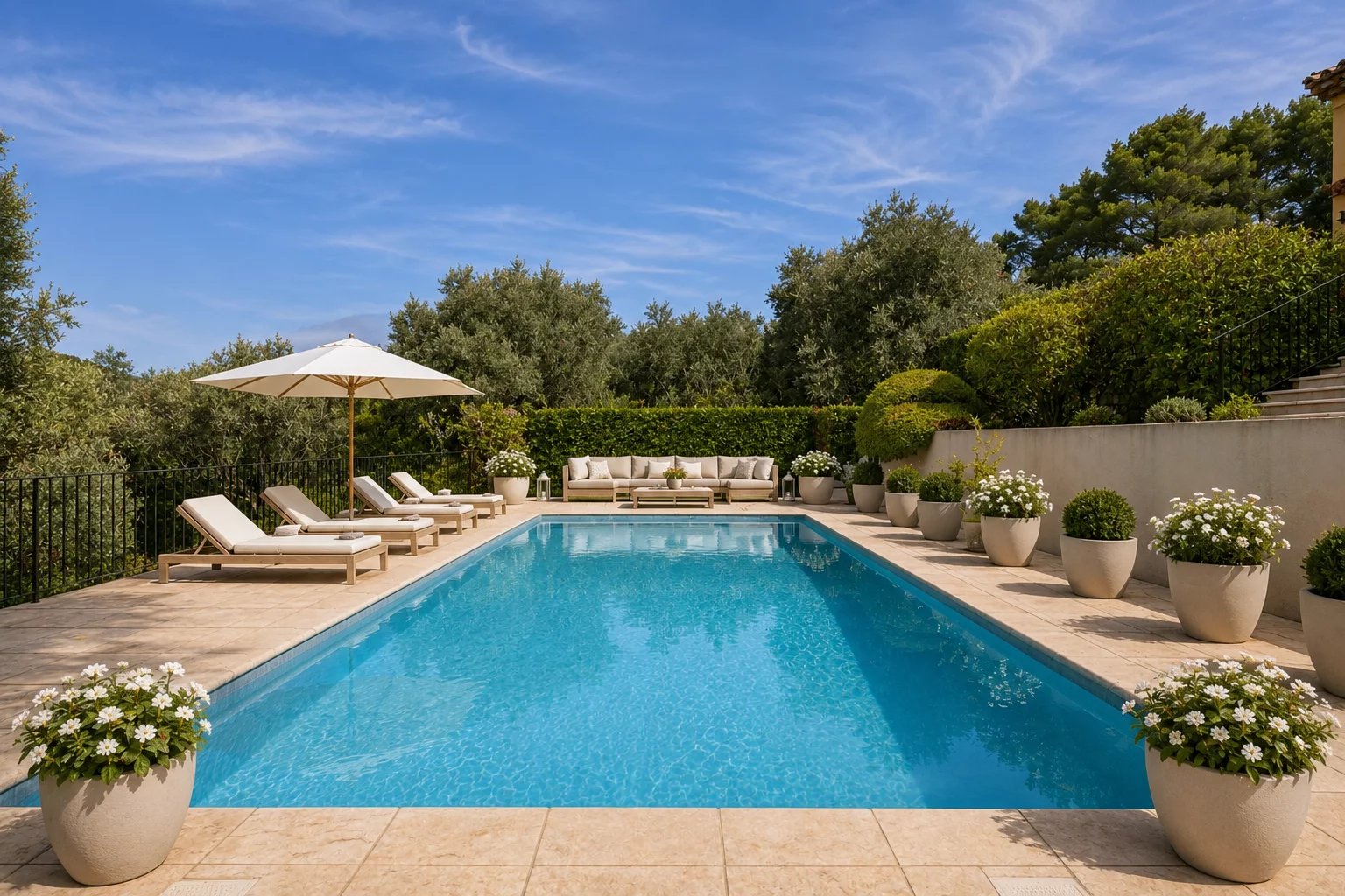  Image of Villa - 5 Bedrooms - 5 Bathrooms for Sale in Alpes-Maritimes-La Colle-sur-Loup-France, Image 6
