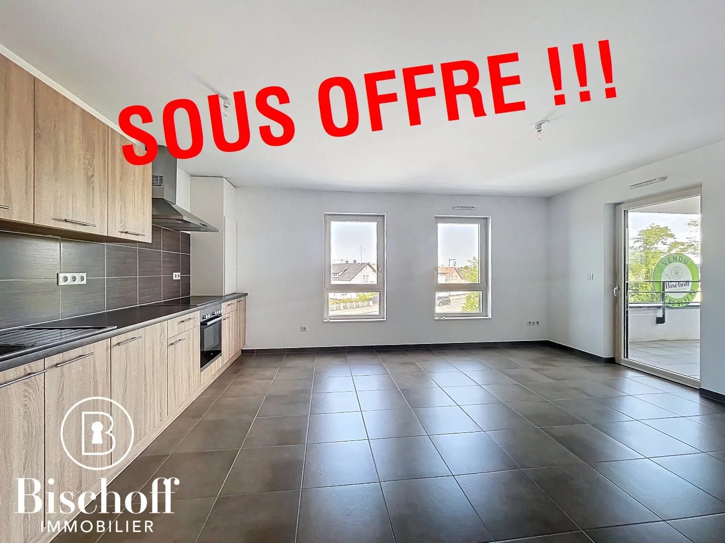 Bel appartement 3 pièces avec terrasse