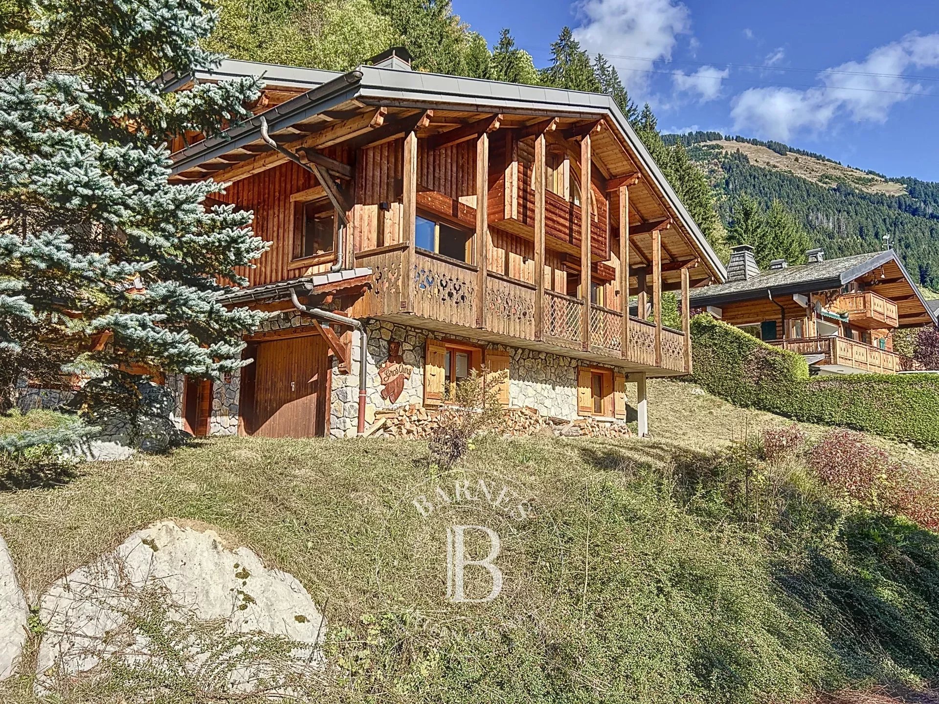 Photo of Châtel - Chalet of 260 sq m (220 sq m living space) - 4234 sq m of land - Near village center in a sought-after area with magnificent South-West exposure