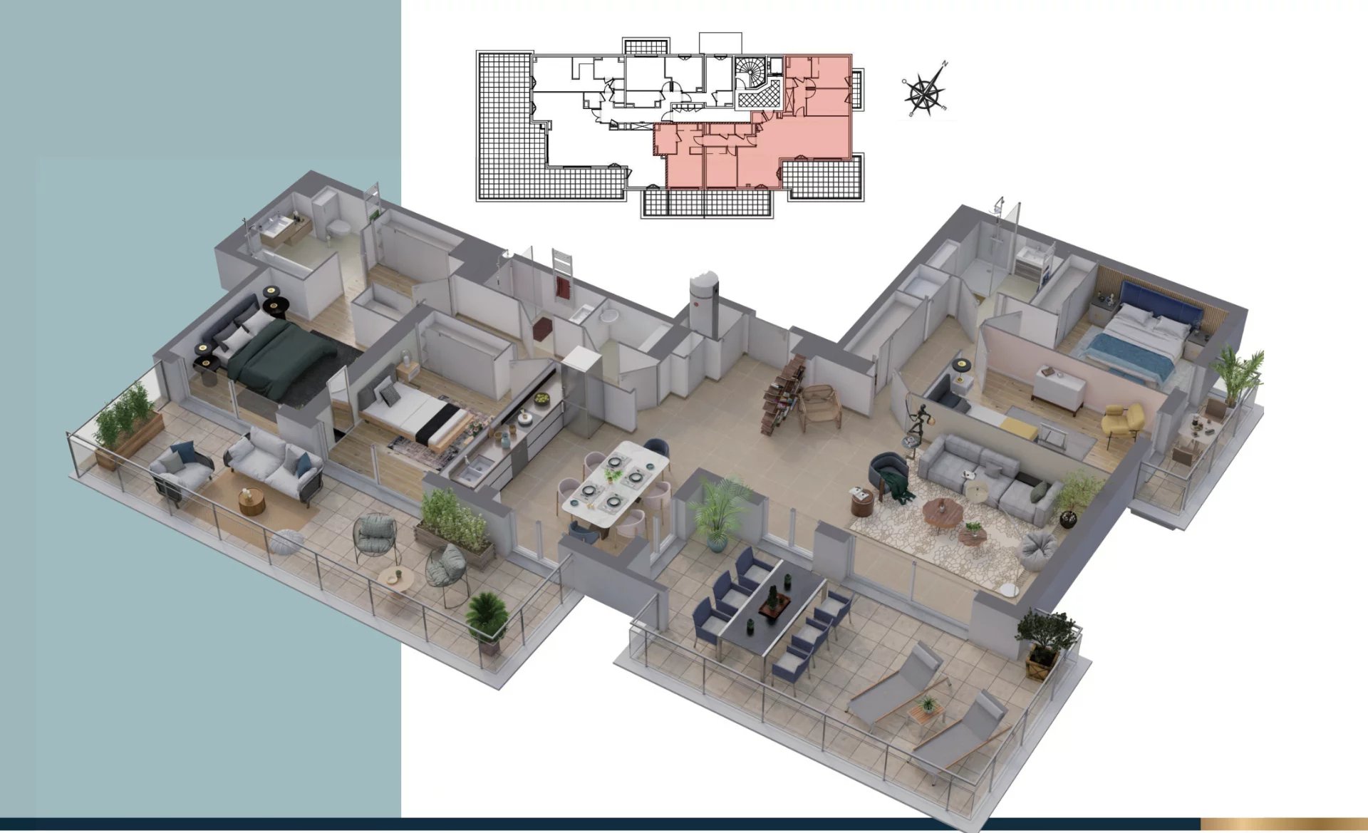 Agence immobilière de 