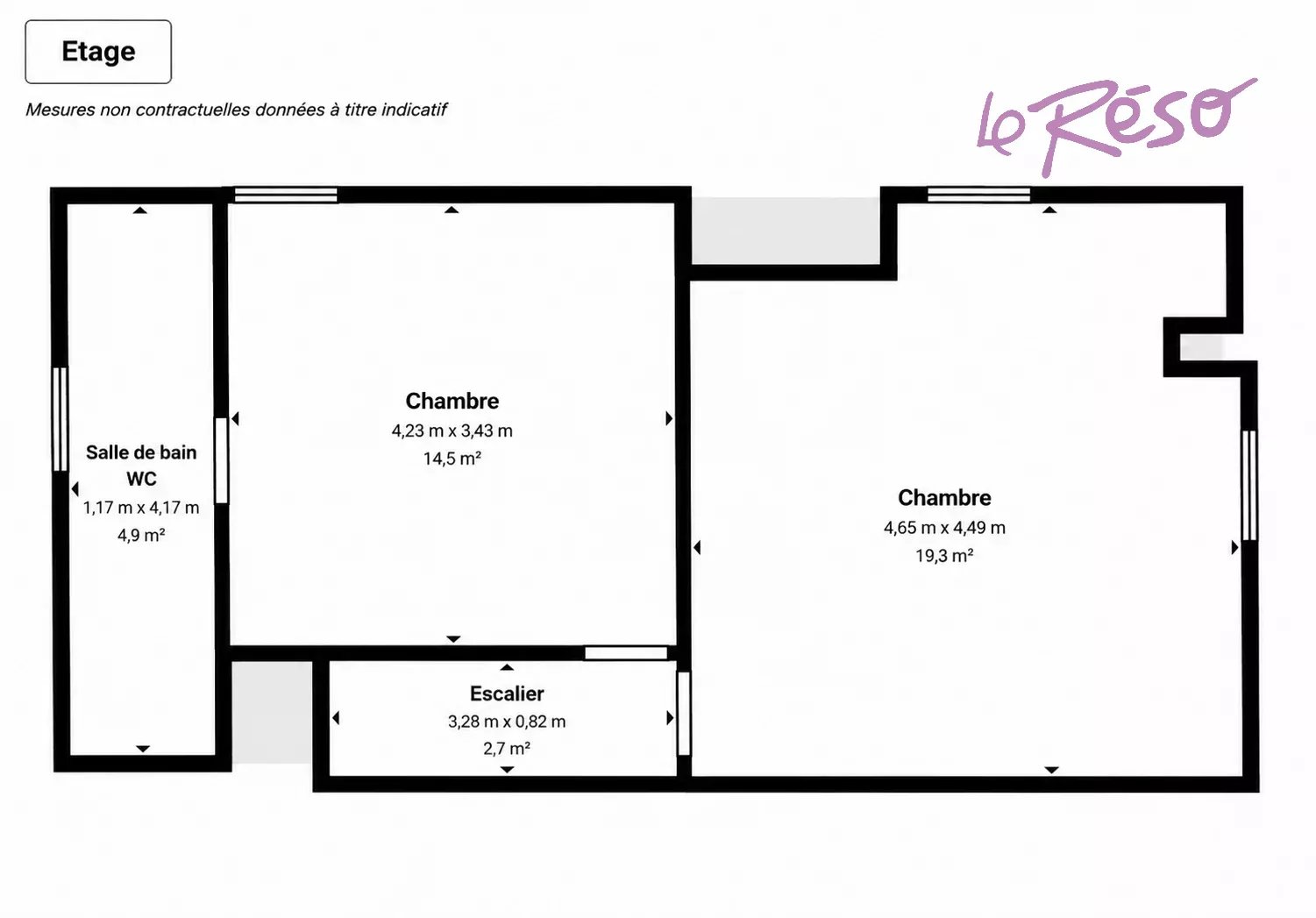 Maison de village T3 à rénover, Lannepax (Gers, 32190) — photo 15
