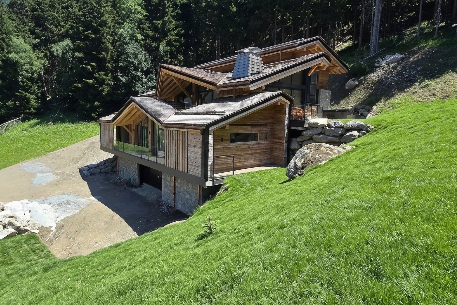 Photo of CHAMONIX – A luxury chalet with a pool