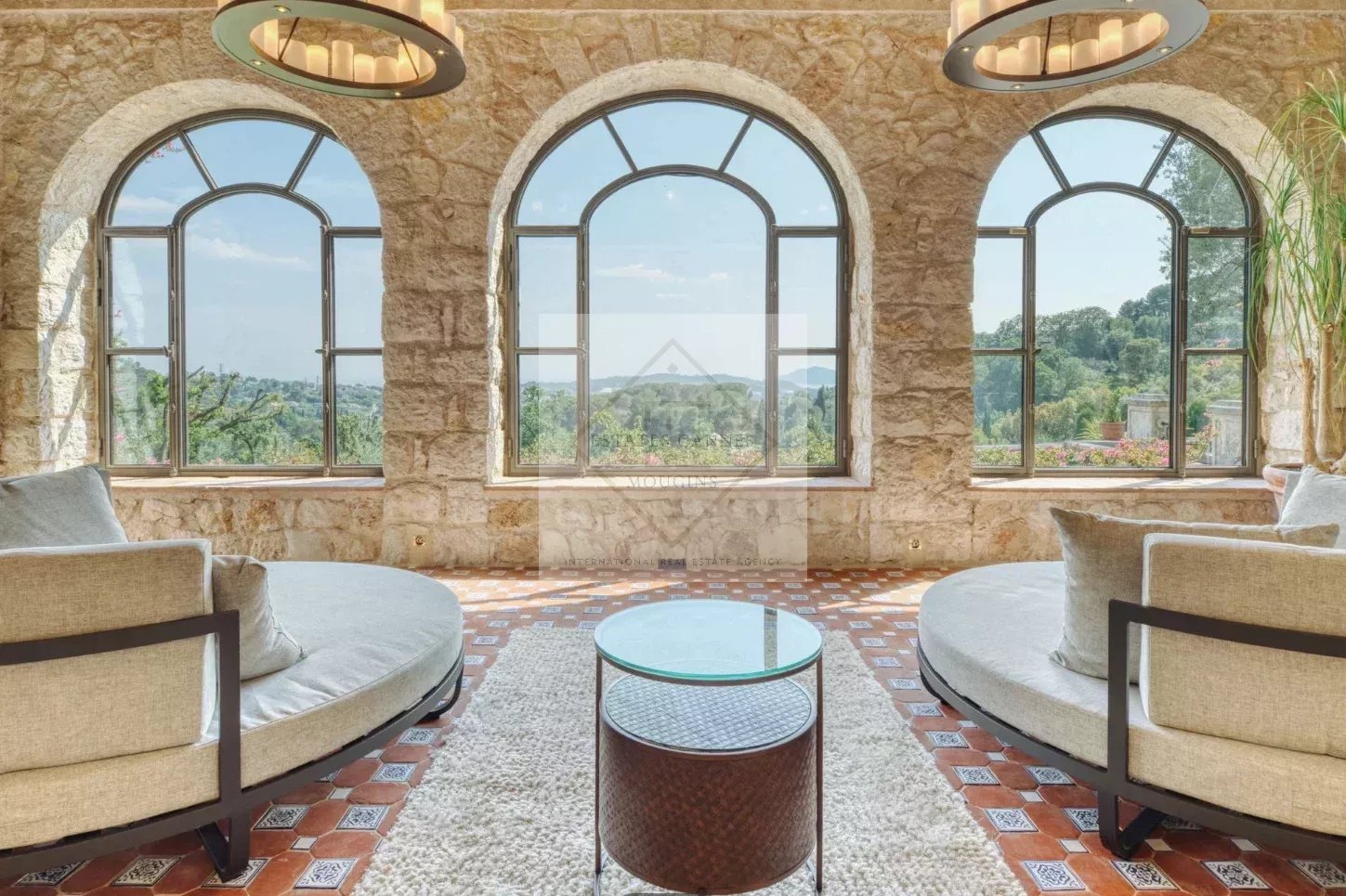 Villa Provençale avec piscine et court de tennis, à pied du village de Mougins — photo 3