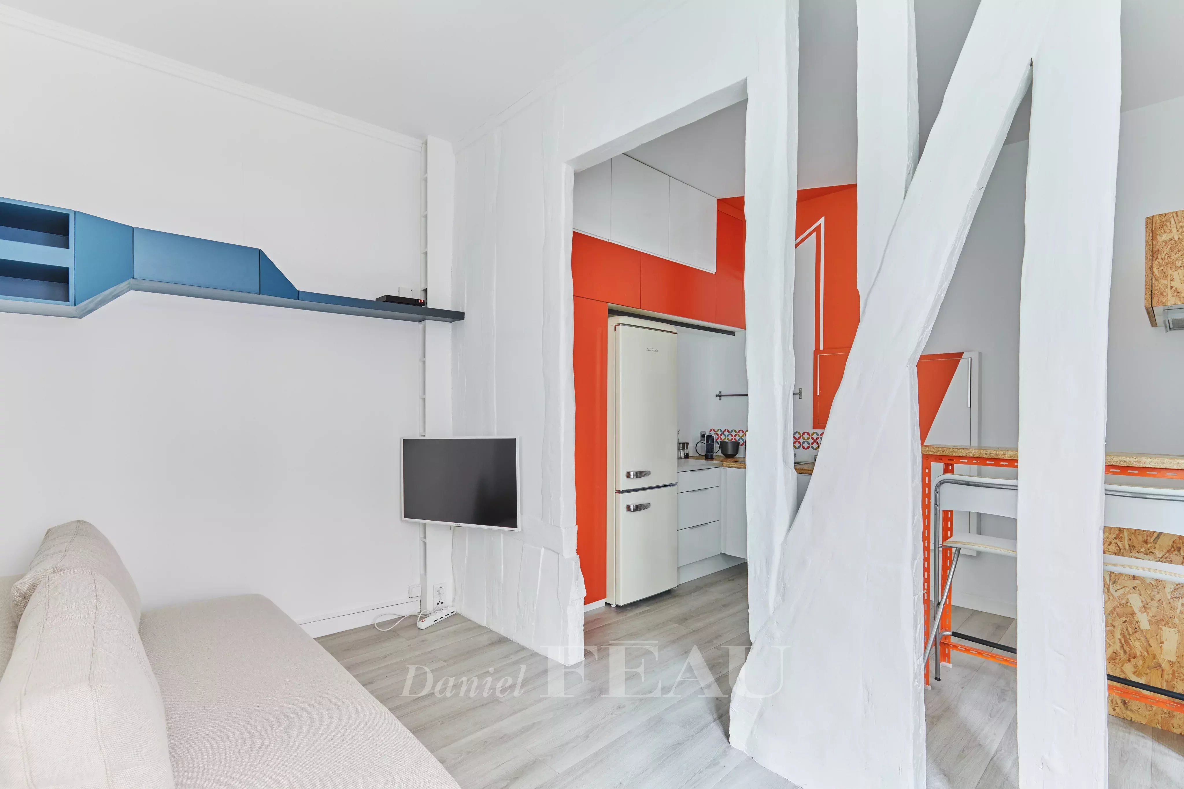Paris 3rd District – A 2-room apartment rented furnished