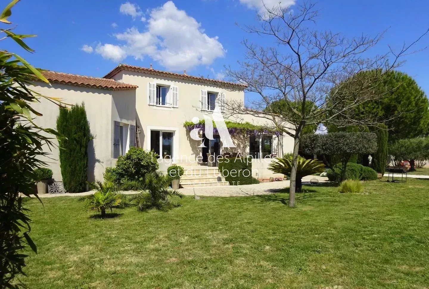 à vendre maison Tarascon Alpilles jardin