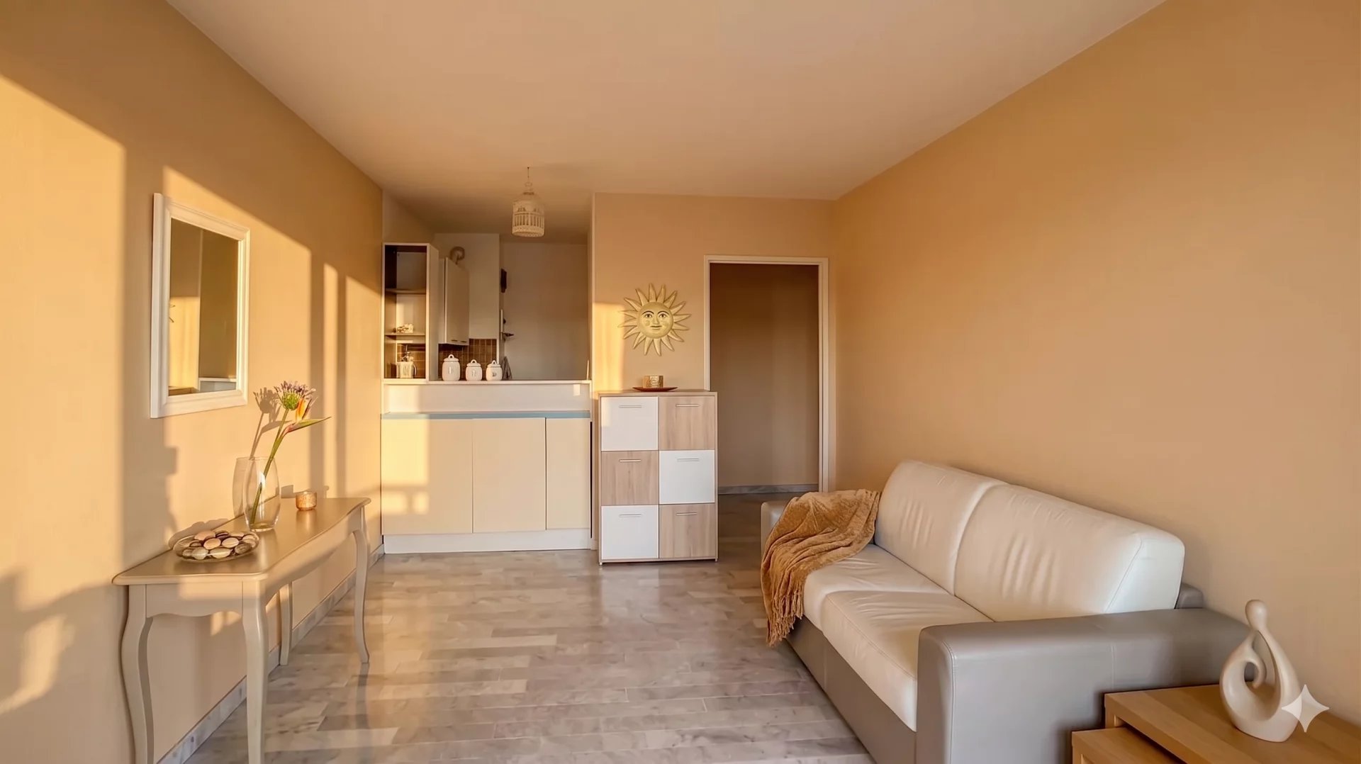À deux pas d’Antibes et Juan-les-Pins – Studio cabine en résidence sécurisée avec parc et piscine - Photo 3