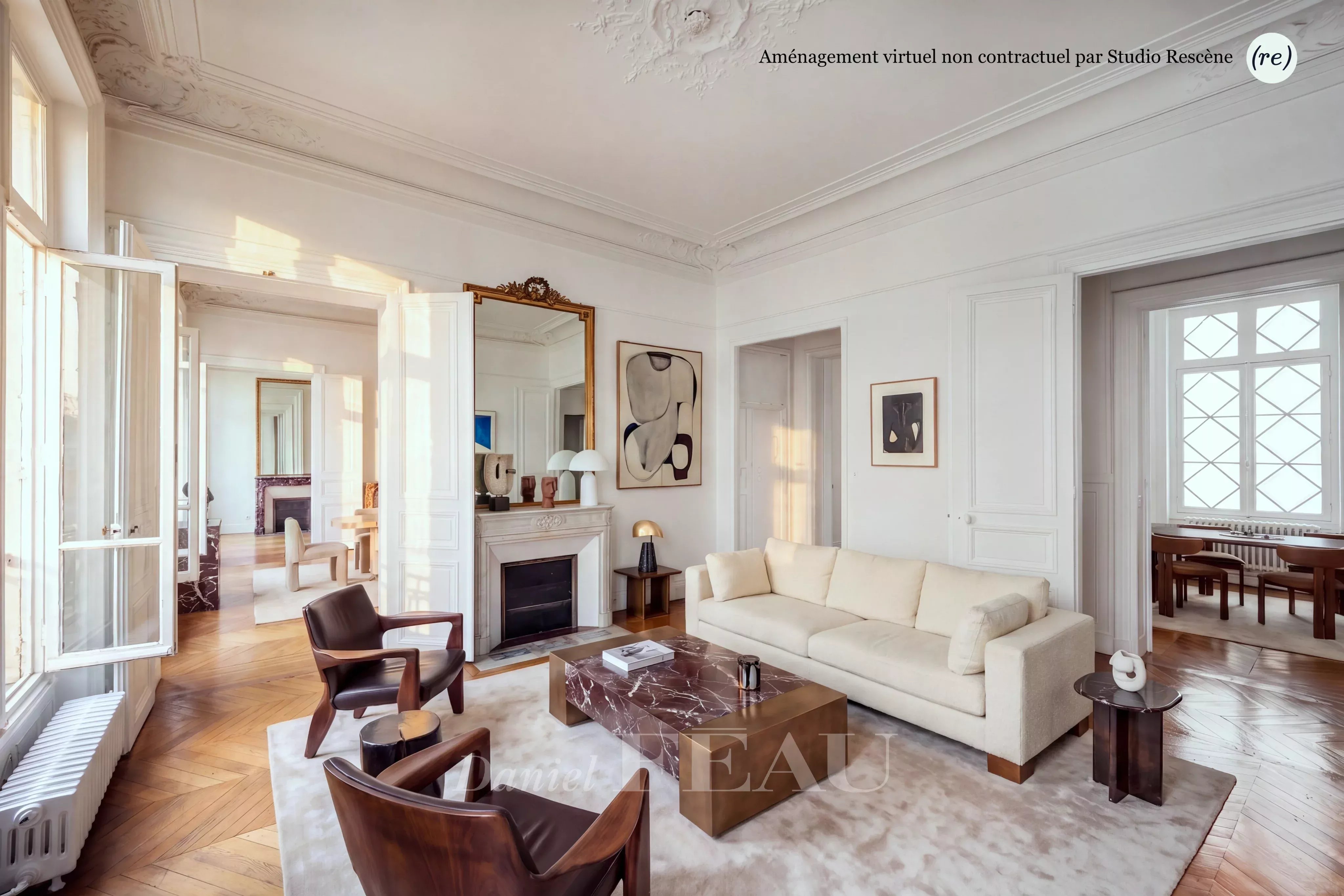 Paris 1st District – A bright 3-bed apartment