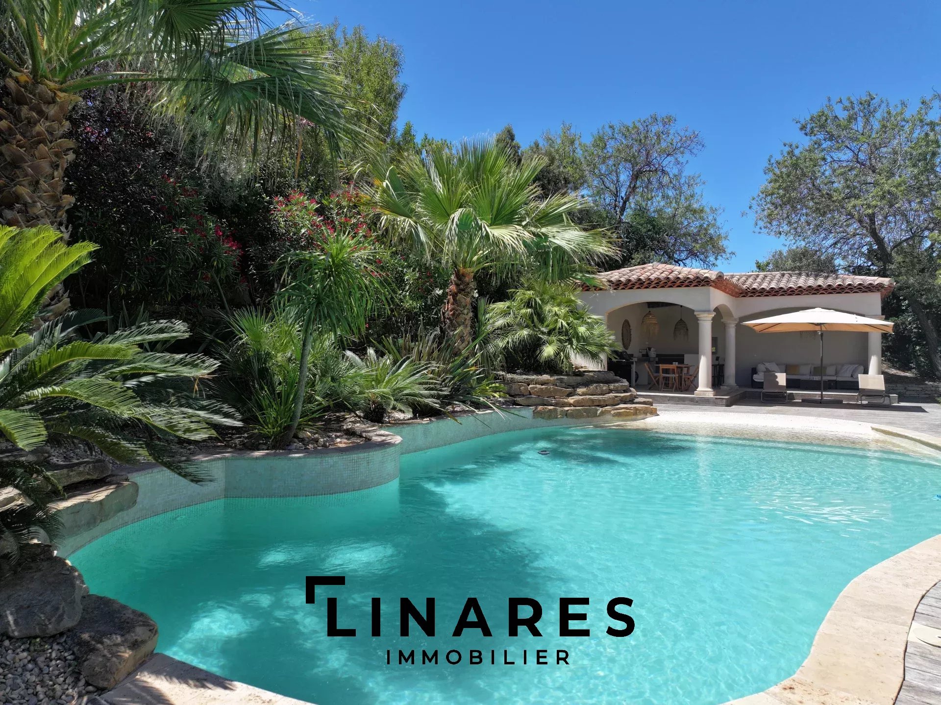 L'OASIS - Villa T5 de  210m2 - Sous-sol  de 180m² - Piscine - Pool House - Garage - Terrain 1200m² - 13190 ALLAUCH