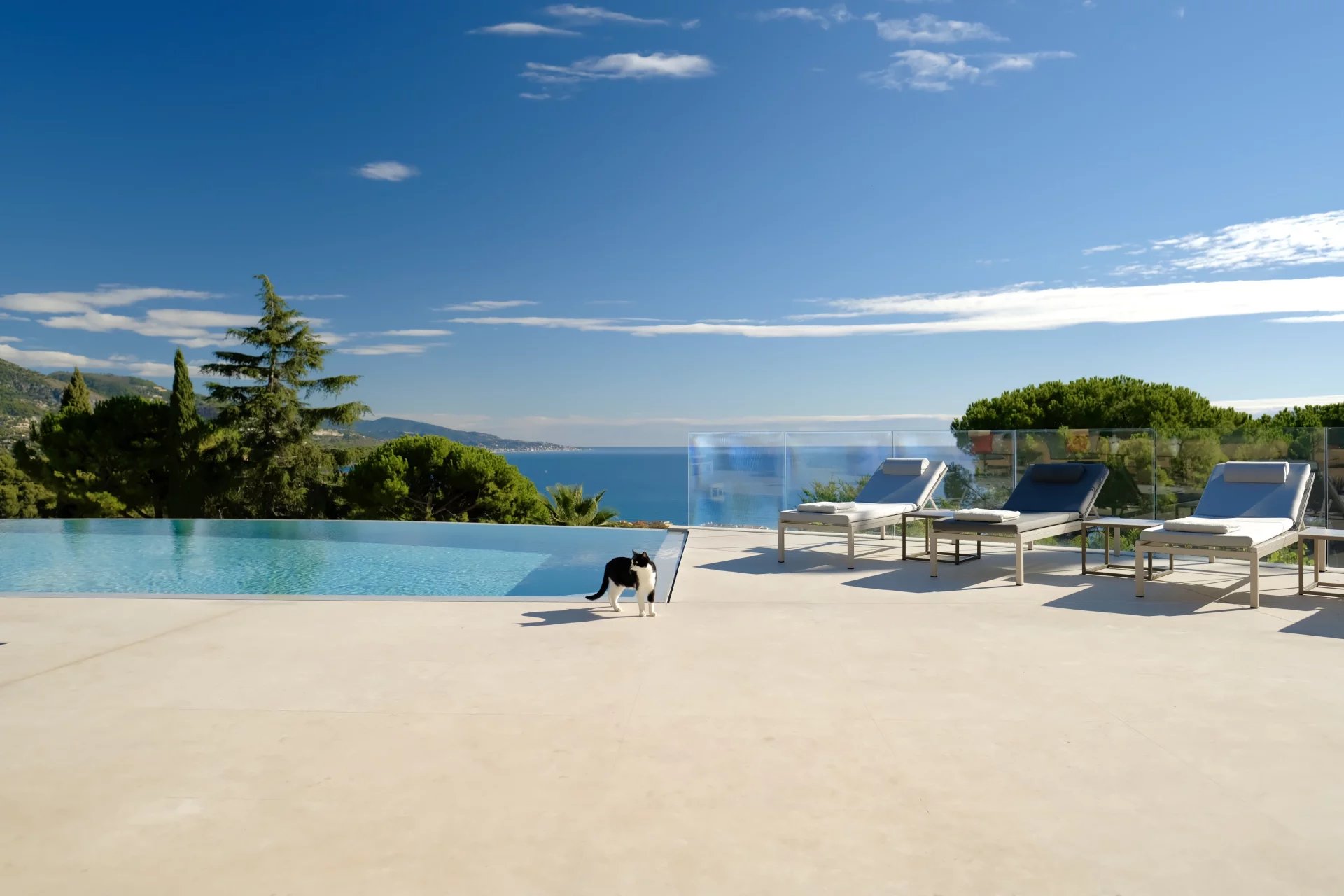 Roquebrune villa avec vue panoramic