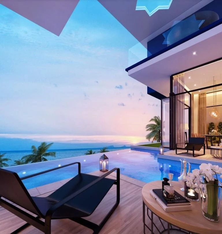 Nouveau projet Sivana Villas villas villas de luxe premium Villa avec vue sur la mer.