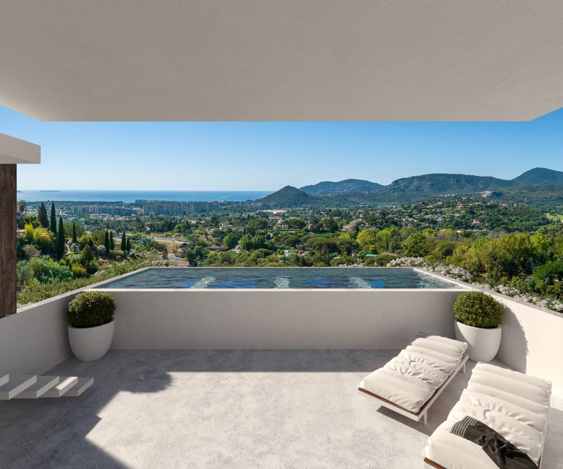 Votre maison vue mer panoramique avec piscine!