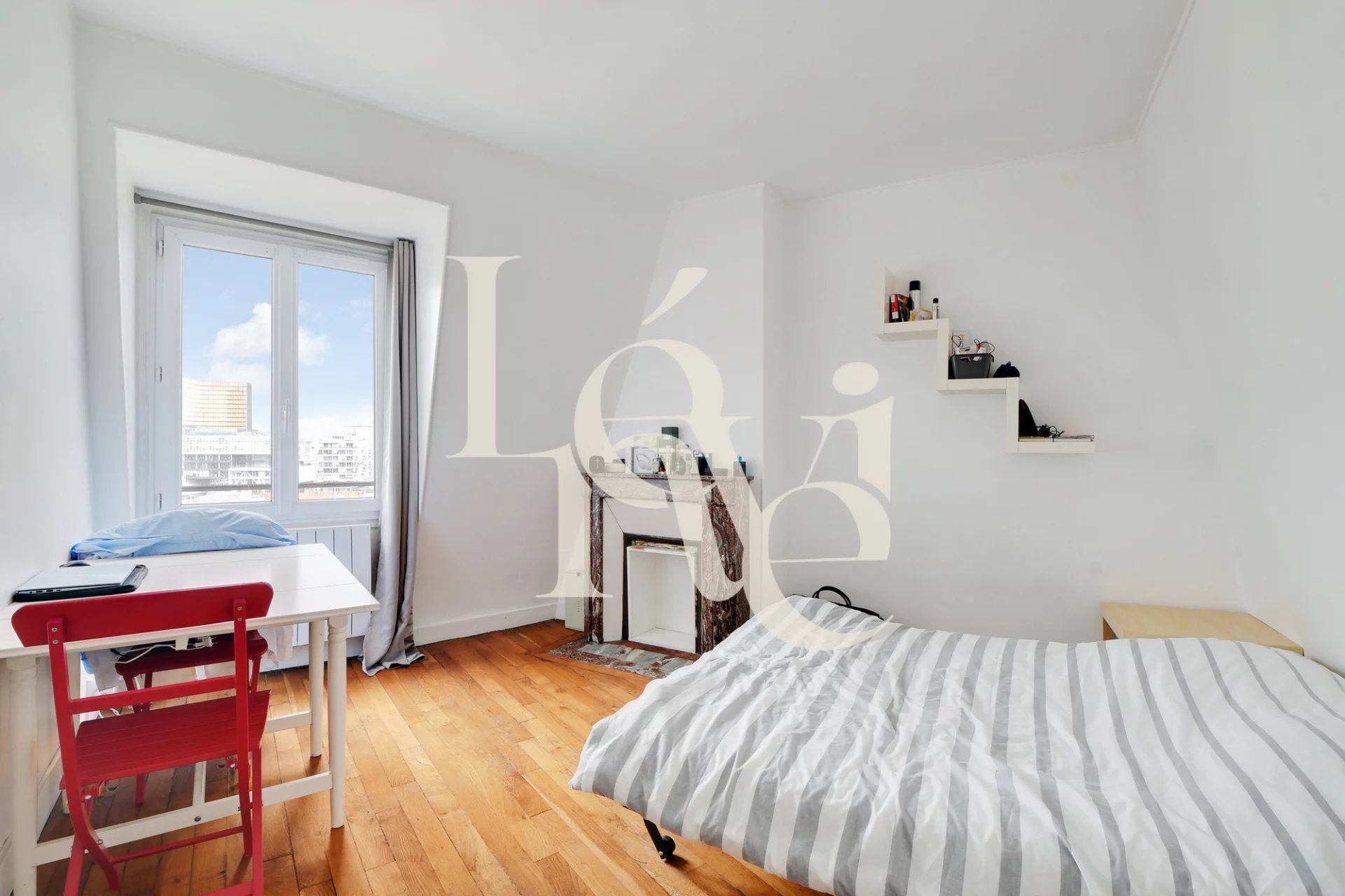Studio dernier étage avec vue dégagée  - 21m2 - 75013 Paris