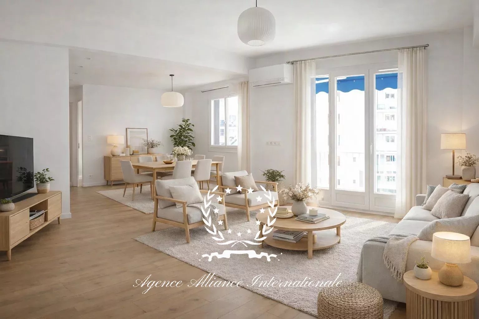 3 pieces bas petit juas - balcon