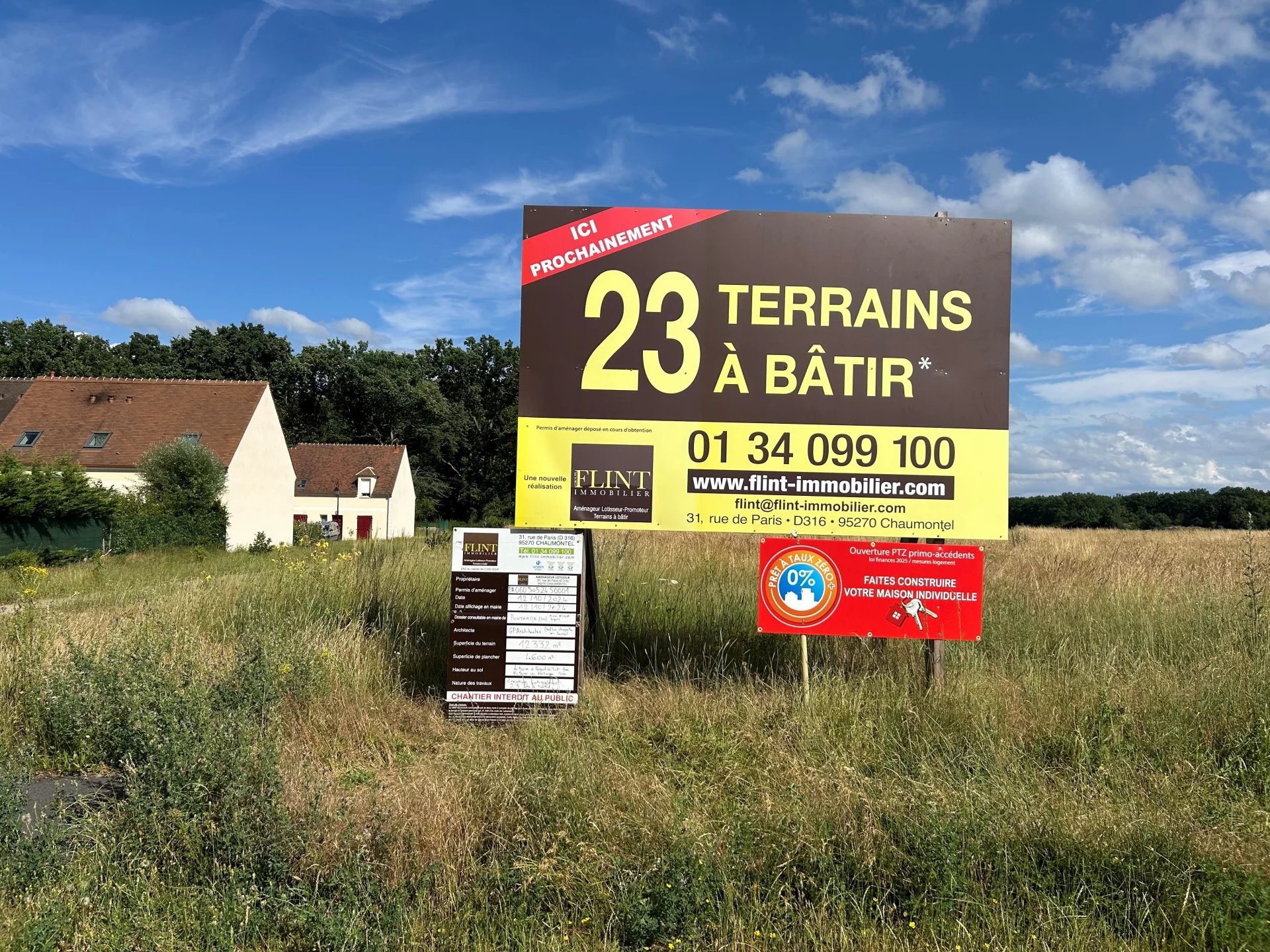 Vente Terrain constructible Pontarmé
