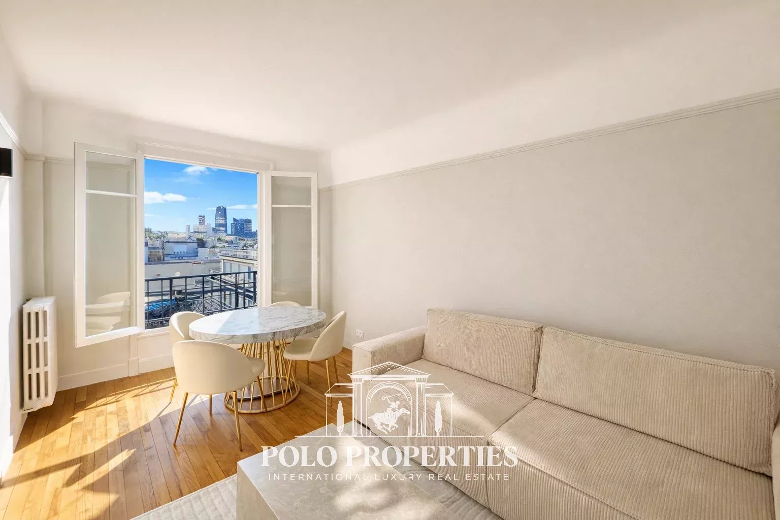 2-room high floor Maurice Barrès