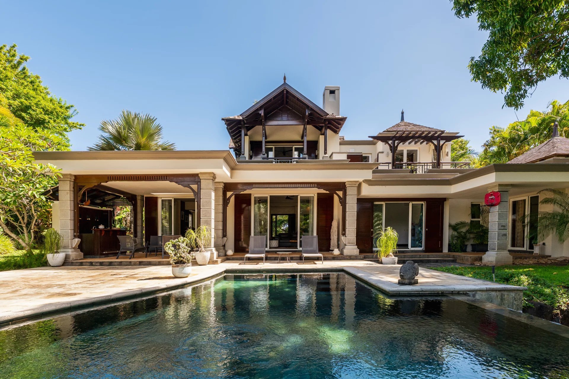 Mauritius - Villa on golf - Bel Ombre