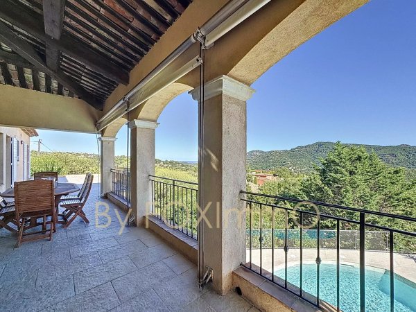 Villa panoramic sea view, quiet, pool in Les Adrets — photo 7