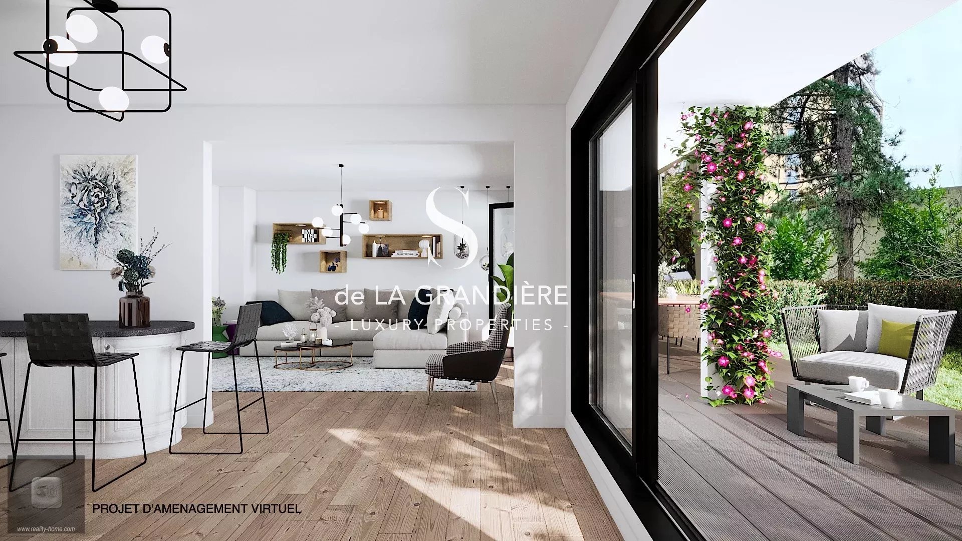 Boulogne Nord - Prince-Marmottan -  Jardin plein Sud - 3 chambres