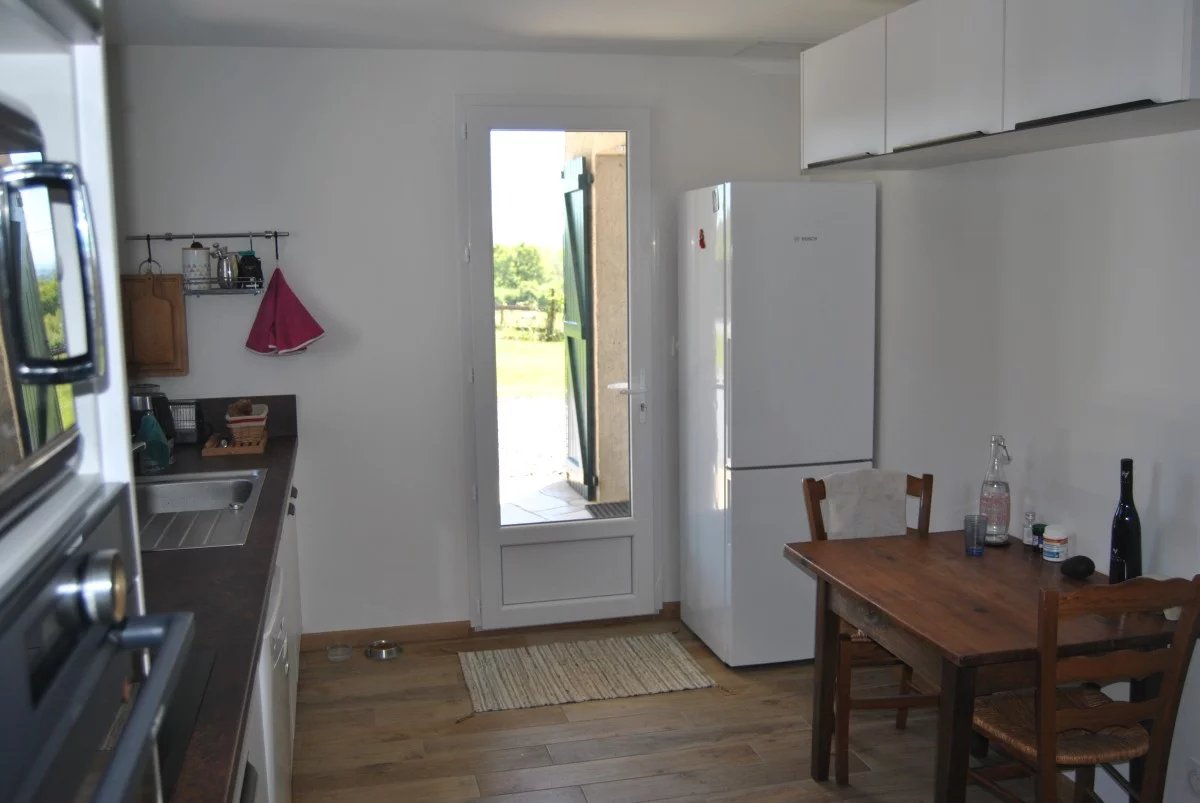 Maison restaurée vue Pyrénées