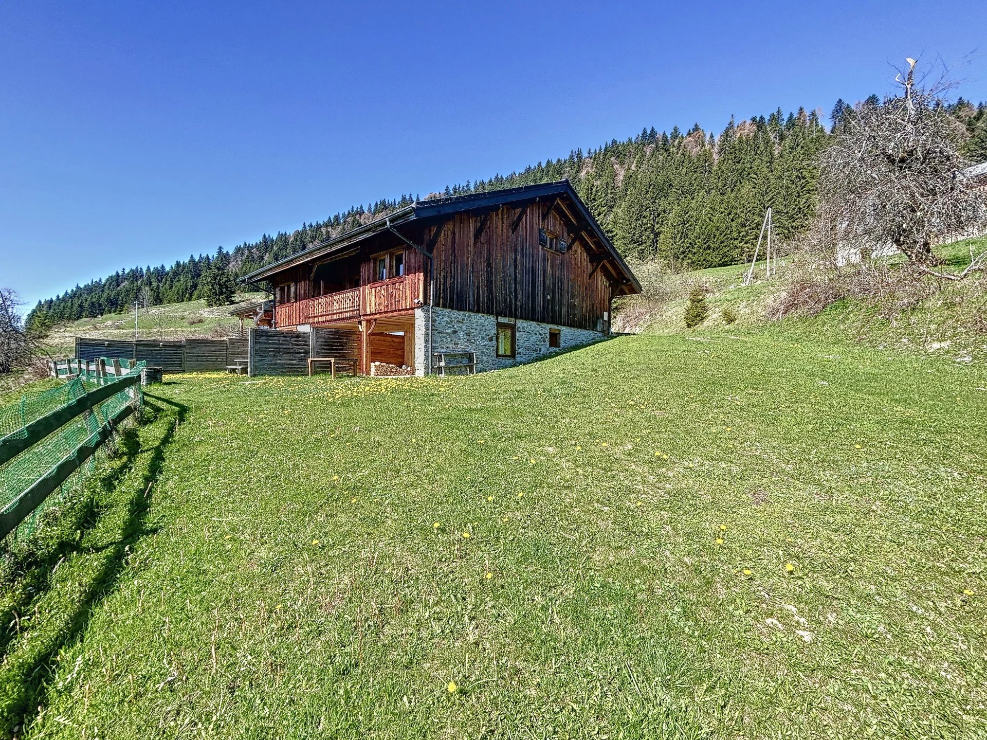 Photo of Les Gets - Farm-chalet of 410 sq m (total size) with 2 apartments and 8 bedrooms - Peace and nature