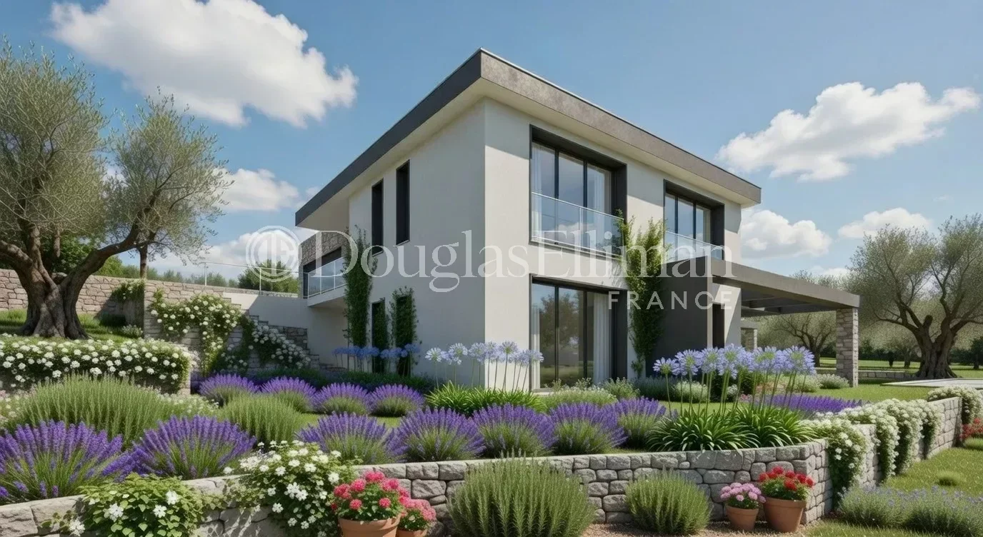 OPIO – Villa Picual in the Domaine de l’Oliveraie – Building plot – Lot No. 8 - Picture n°3