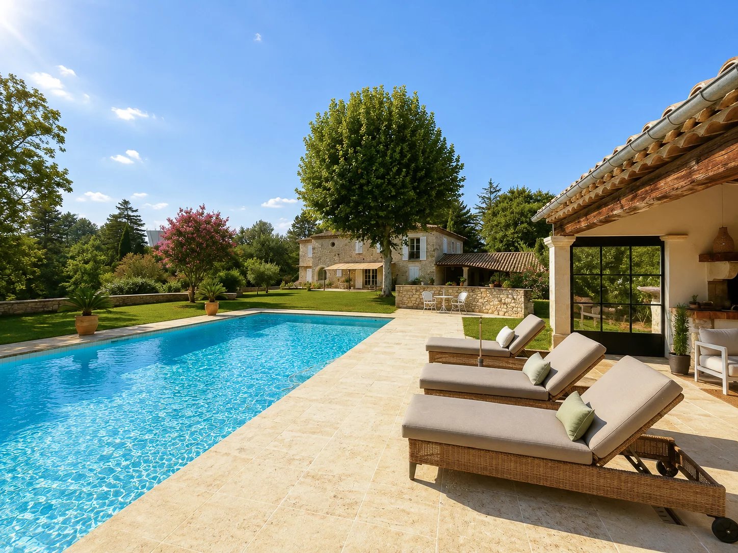 DROME PROVENÇALE – EXCEPTIONNEL MAS EN PIERRE RÉNOVÉ