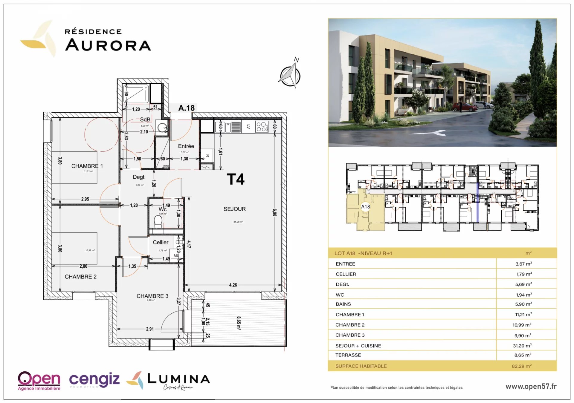 Vente Appartement Cosnes-et-Romain
