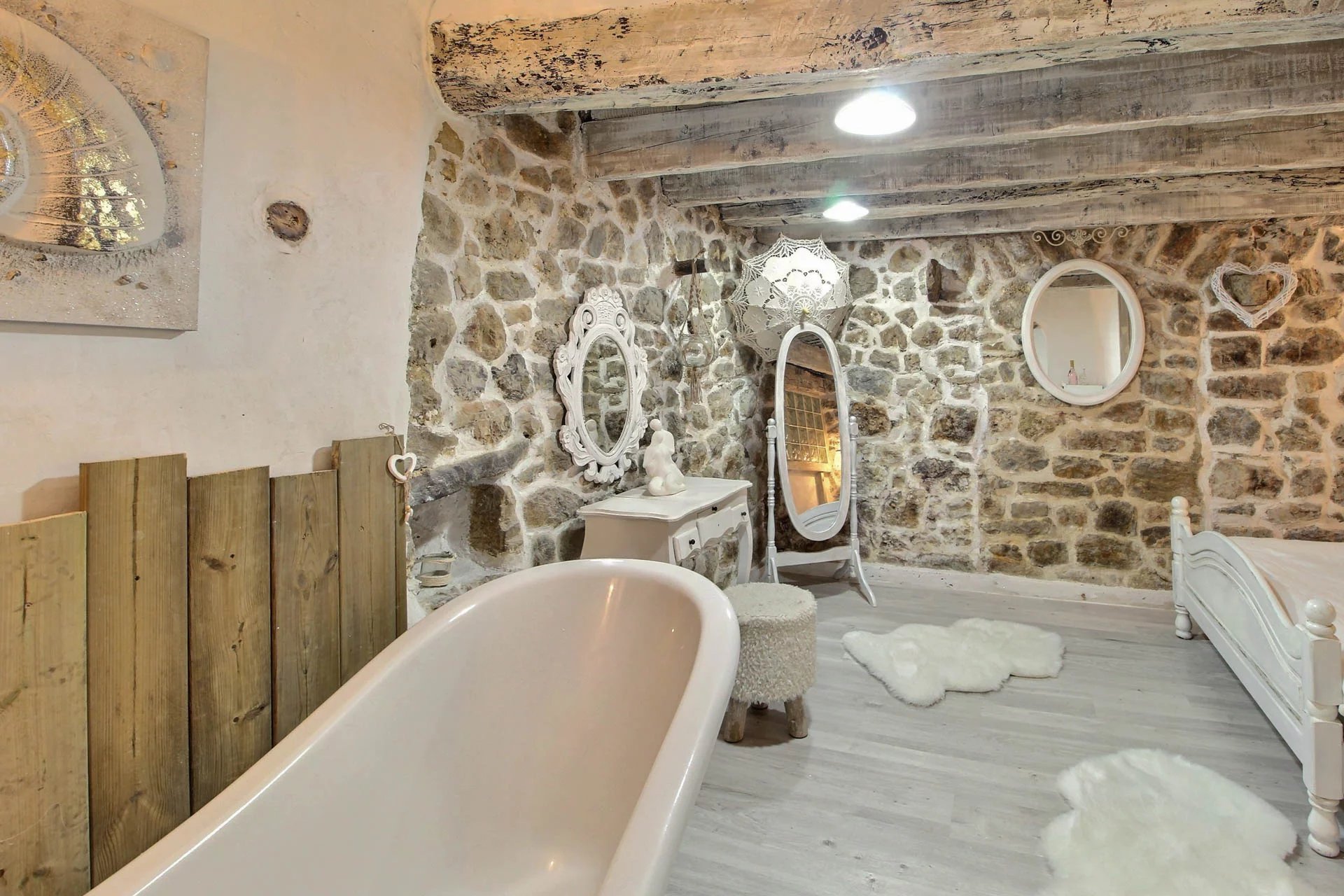 Beautiful renovated village house with roof terrace - Callian