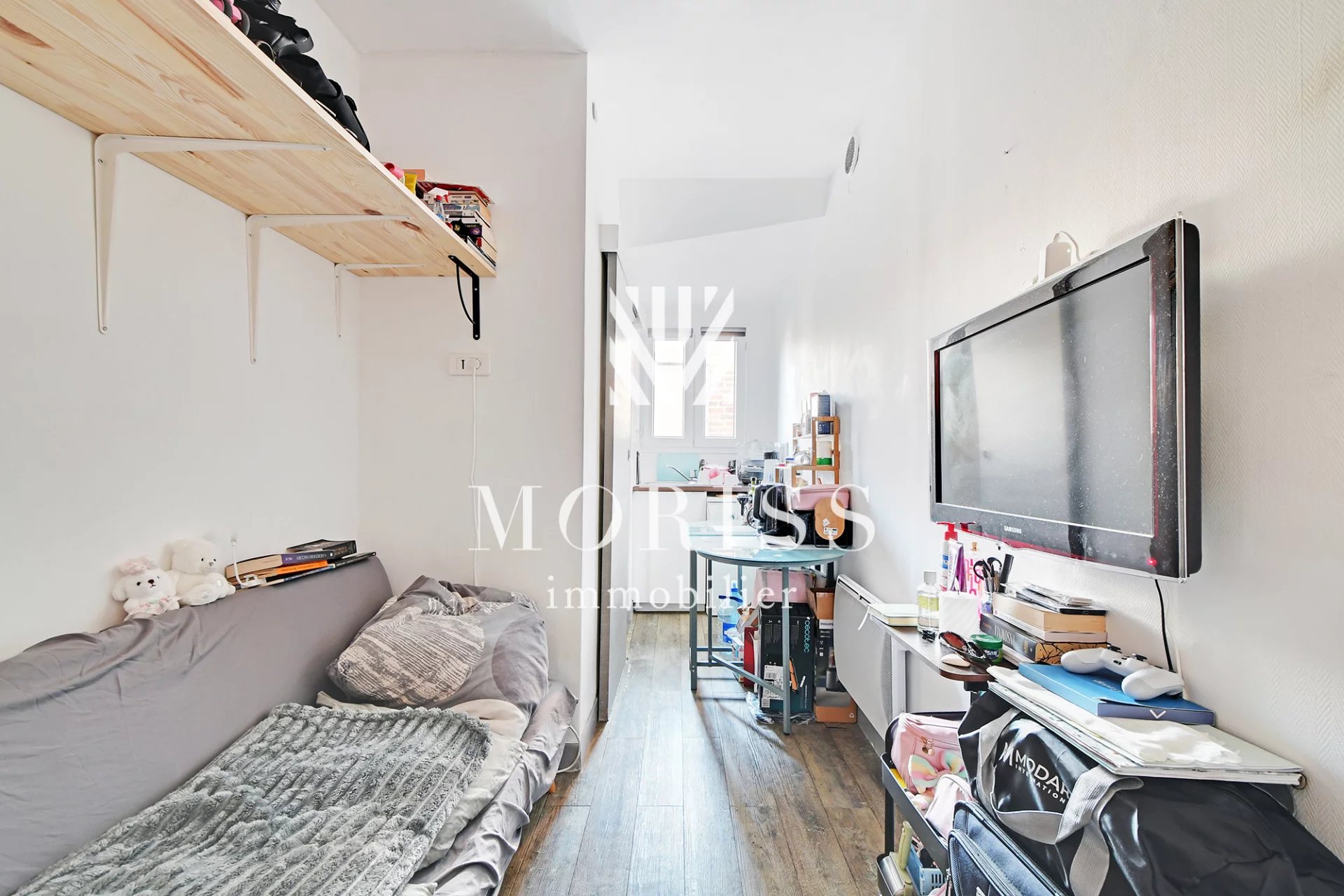 STUDIO - HENRI MARTIN/FLANDRIN - 7ÈME ÉTAGE AVEC ASCENSEUR - Image Array