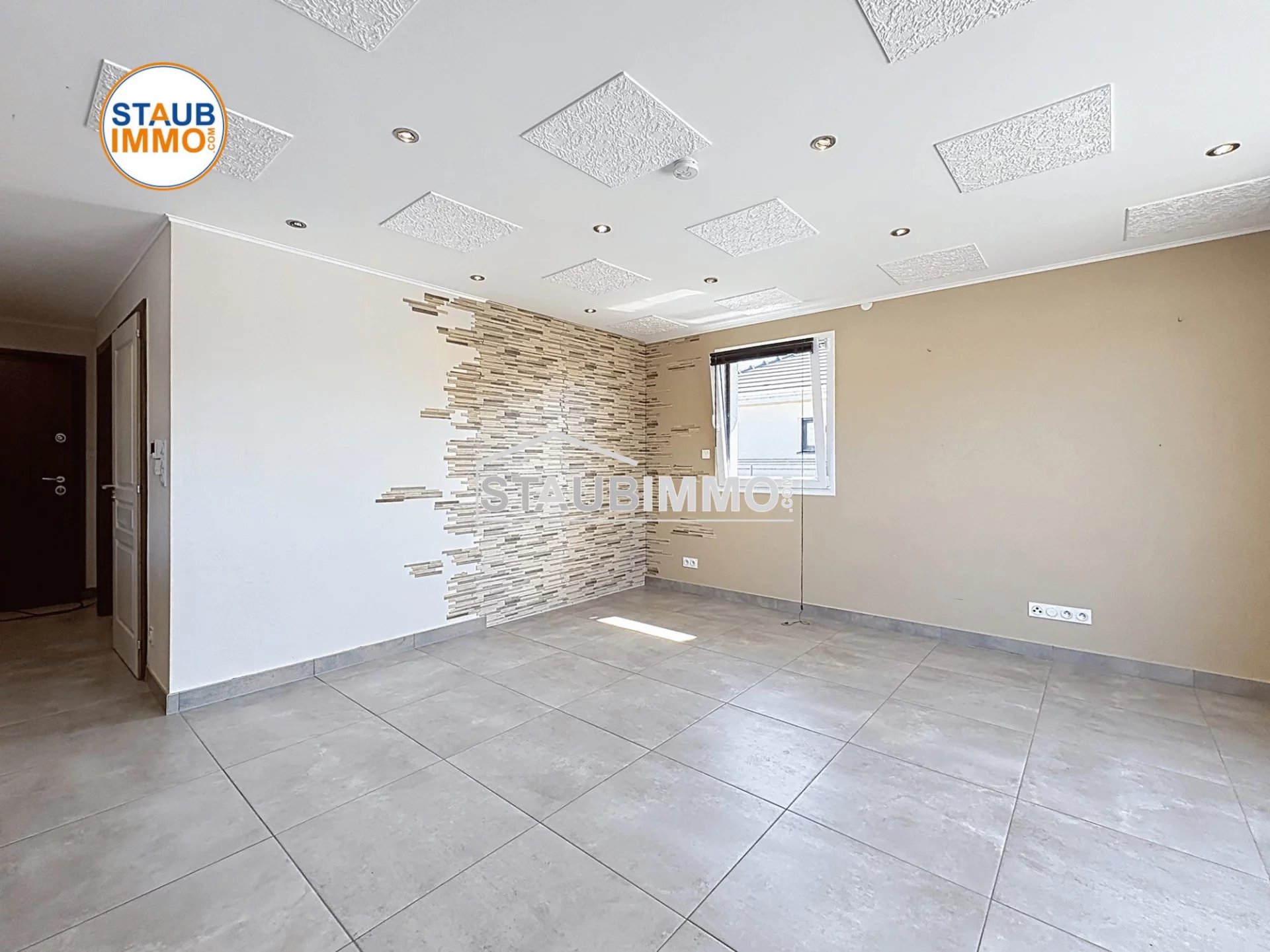 Blotzheim, Attique de 91 m² avec une grande terrasse de 74 m²